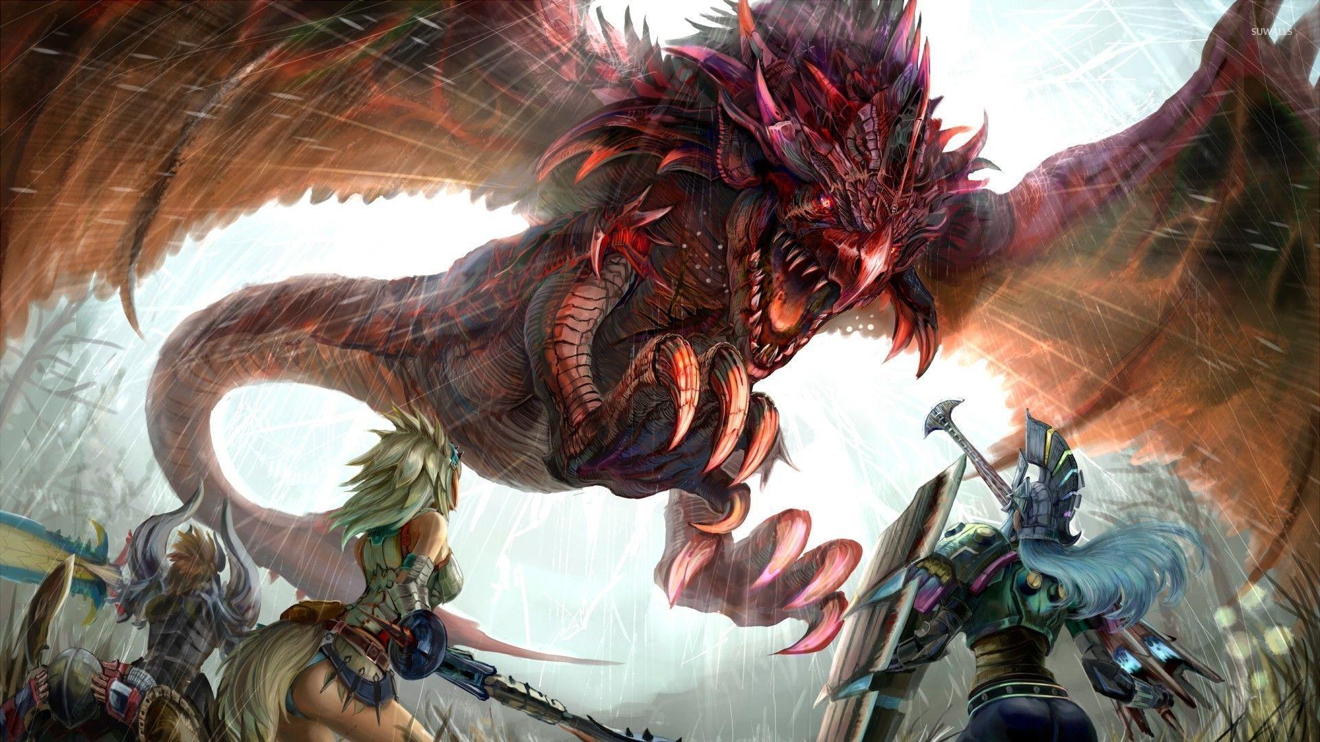 Monster Hunter 4K Wallpapers Top Free Monster Hunter 4K Backgrounds