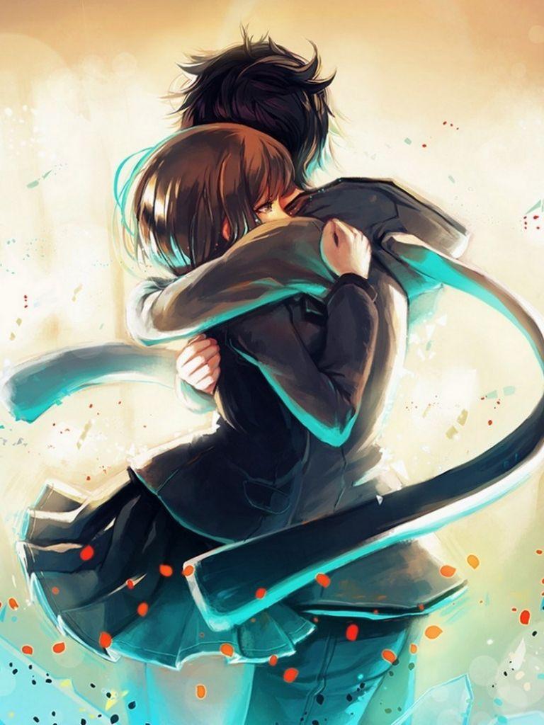 Anime Hug Wallpapers Top Free Anime Hug Backgrounds WallpaperAccess