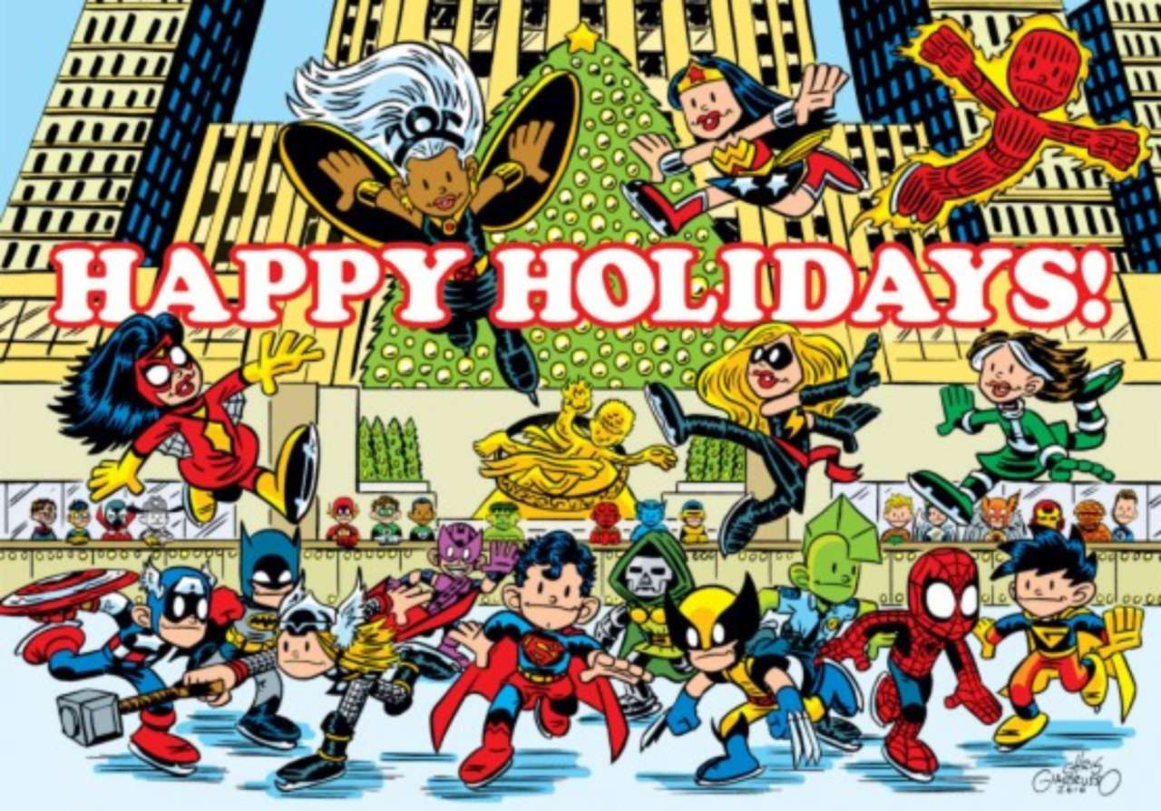 DC Comics Christmas Wallpapers Top Free DC Comics Christmas Backgrounds WallpaperAccess