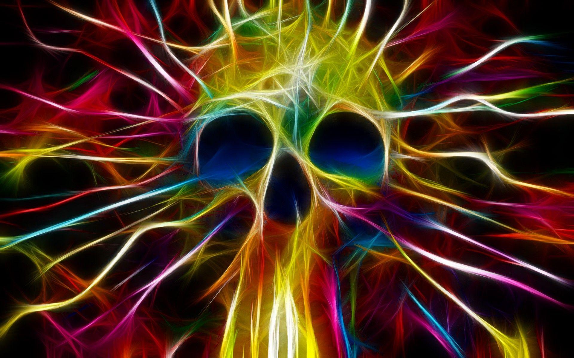 Trippy Skull Wallpapers Top Free Trippy Skull Backgrounds