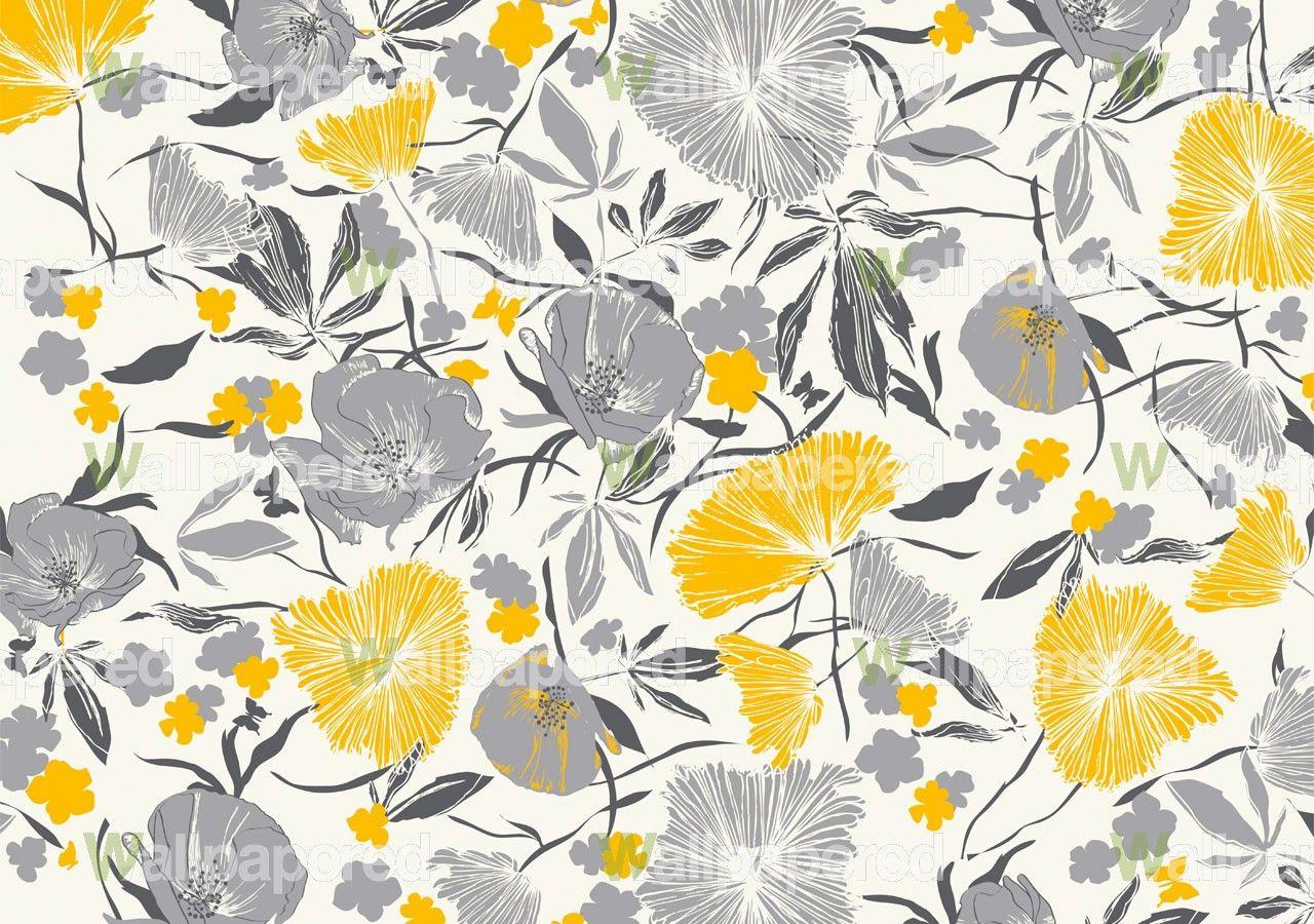 Grey and Yellow Flower Wallpapers Top Free Grey and Yellow Flower