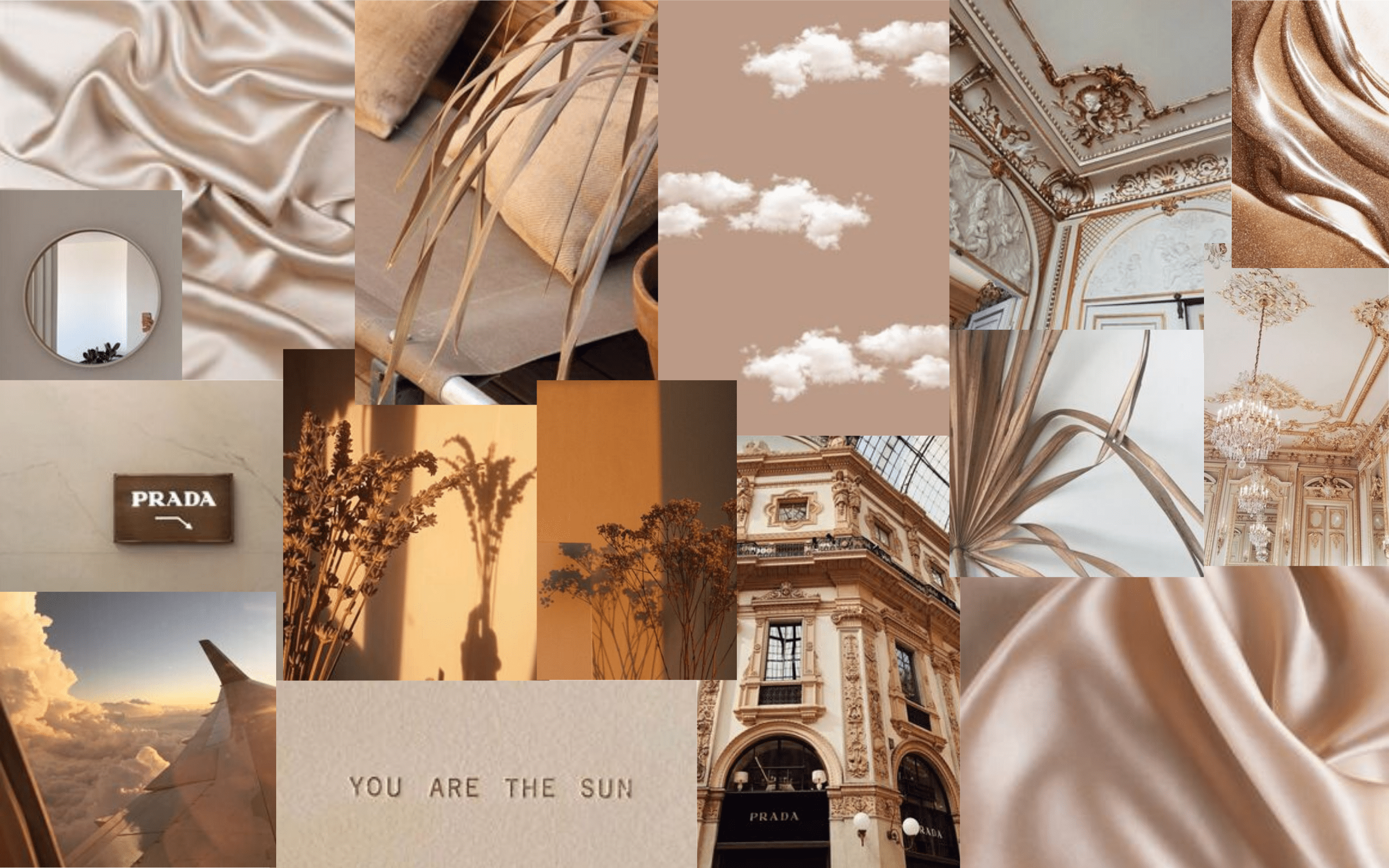 Beige Minimalist Aesthetic Vintage Desktop Wallpaper Goimages This