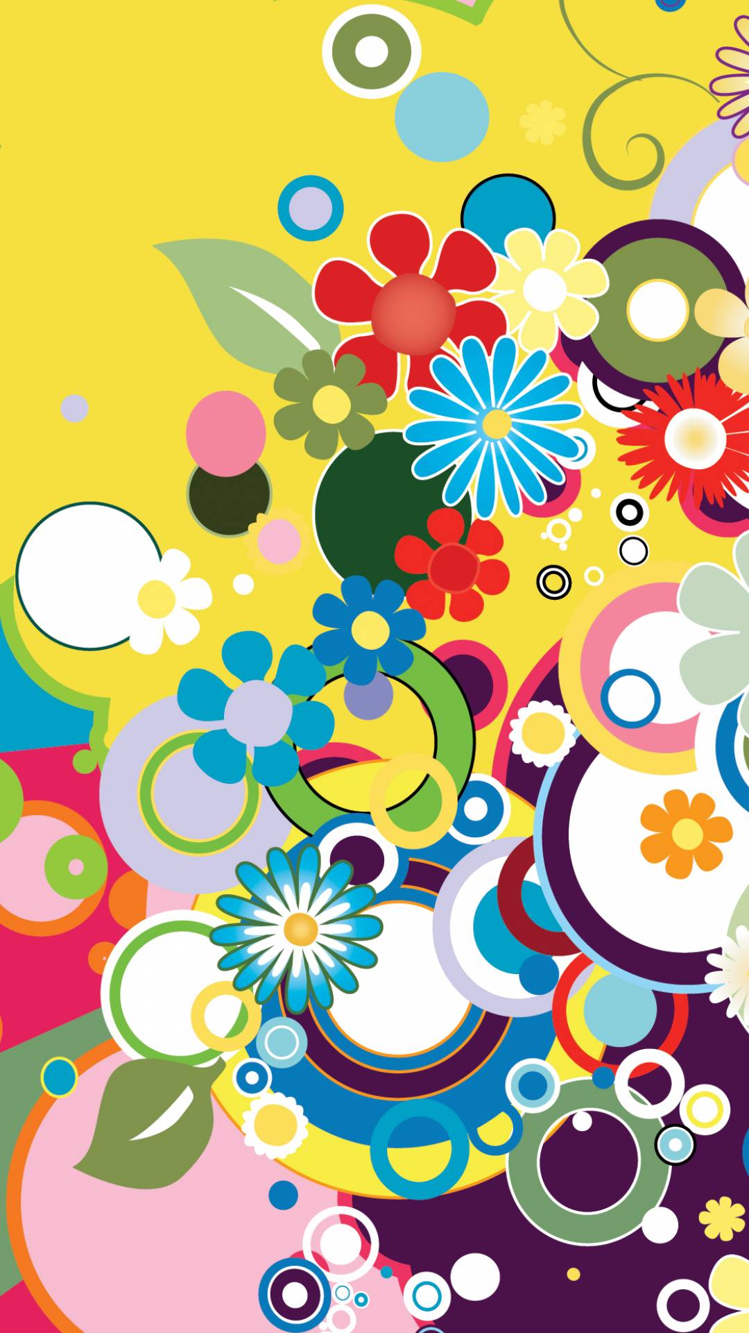 Circle Flower Wallpapers Top Free Circle Flower Backgrounds