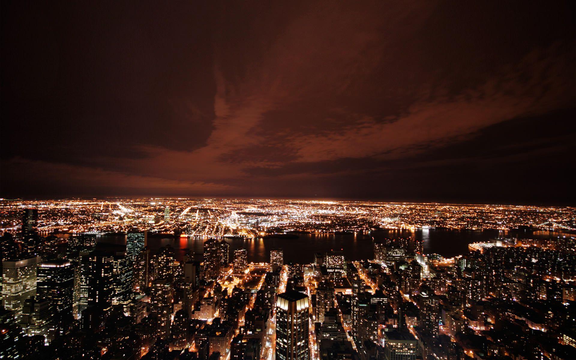 Dark City Lights Wallpapers Top Free Dark City Lights Backgrounds