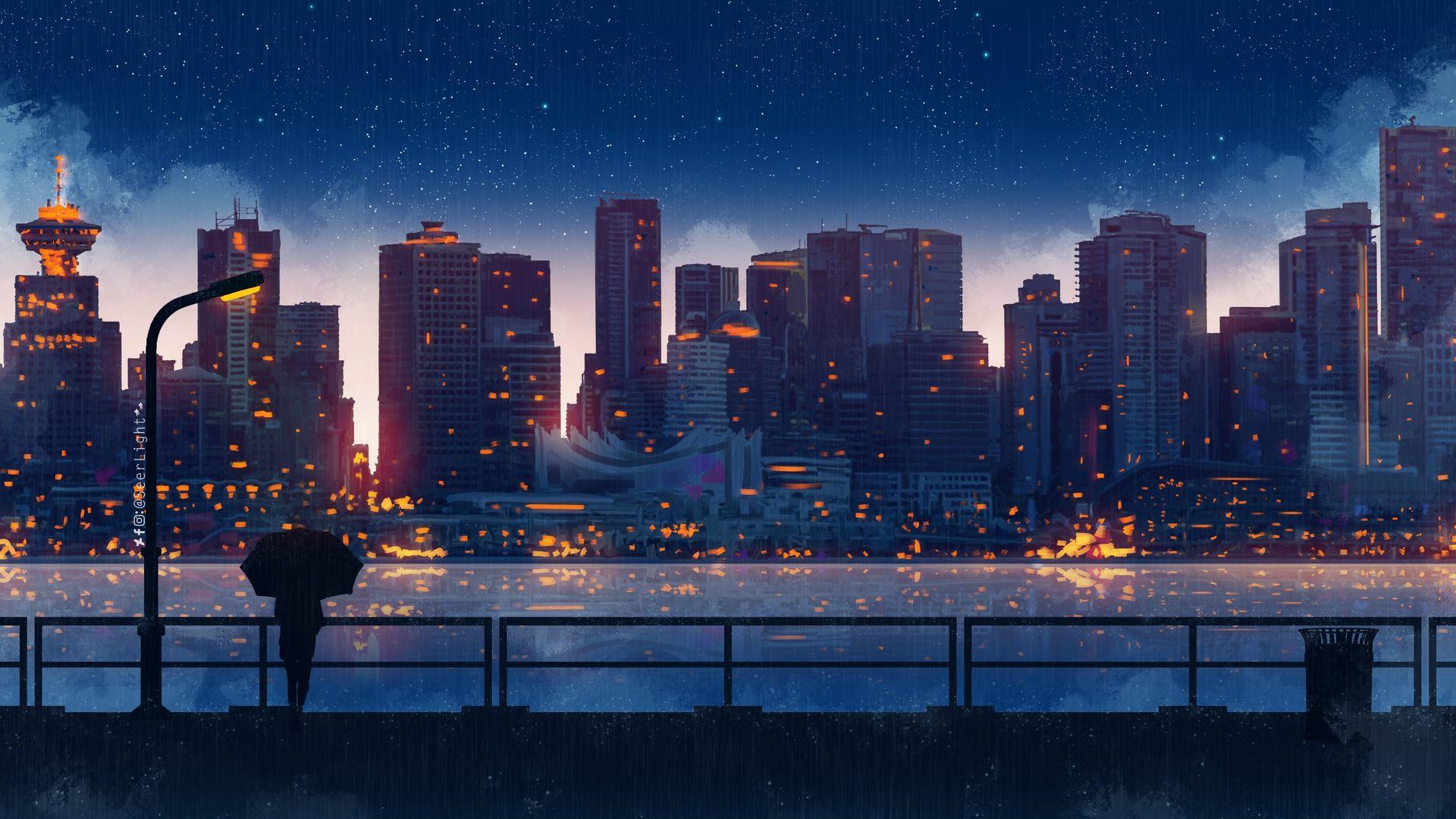 Dark City Lights Wallpapers Top Free Dark City Lights Backgrounds