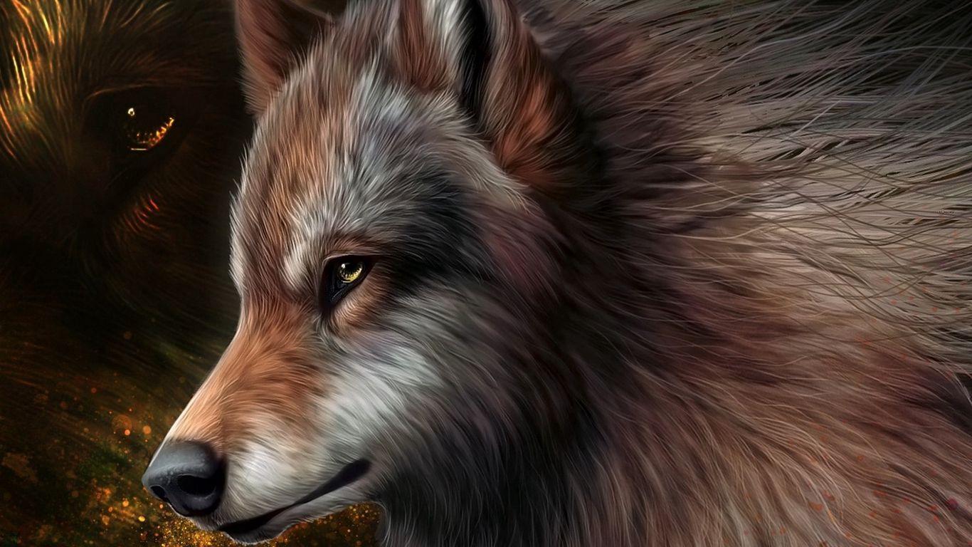 Wolf Art HD Wallpapers Top Free Wolf Art HD Backgrounds WallpaperAccess