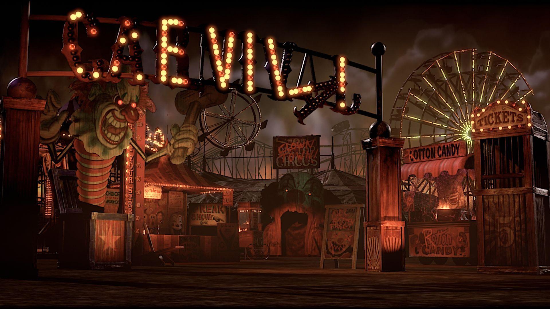 Creepy Carnival Wallpapers Top Free Creepy Carnival Backgrounds
