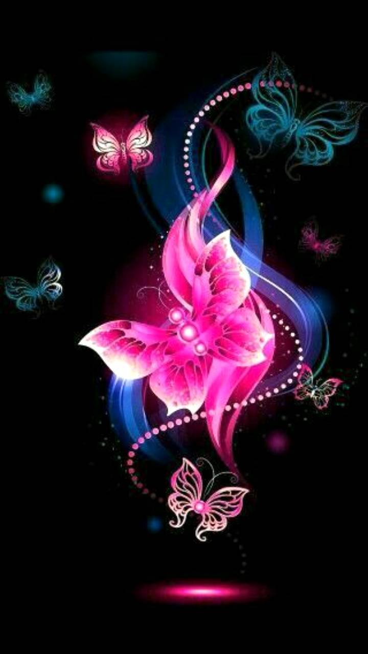 Cute Pink Butterfly Wallpapers Top Free Cute Pink Butterfly