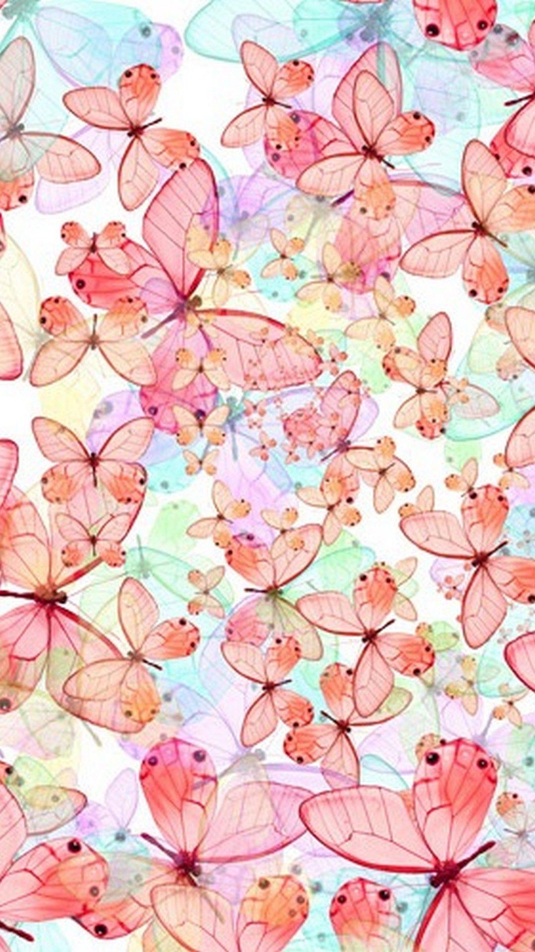 Cute Pink Butterfly Wallpapers Top Free Cute Pink Butterfly
