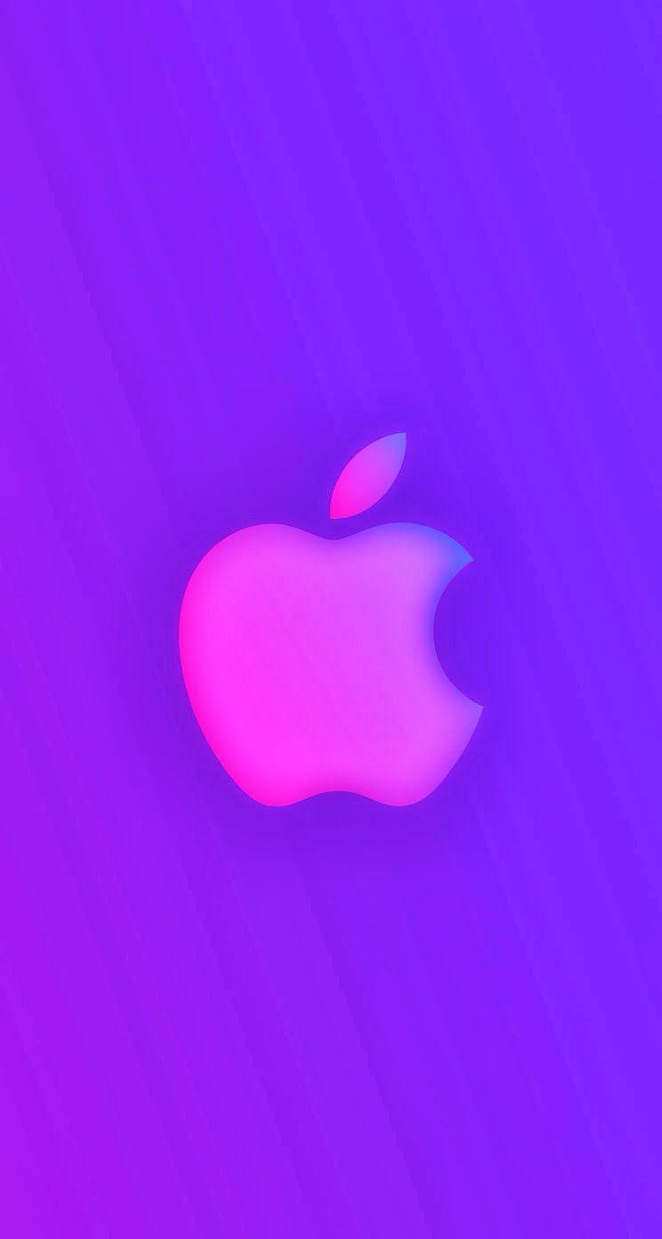 Purple Apple Logo Wallpapers Top Free Purple Apple Logo Backgrounds