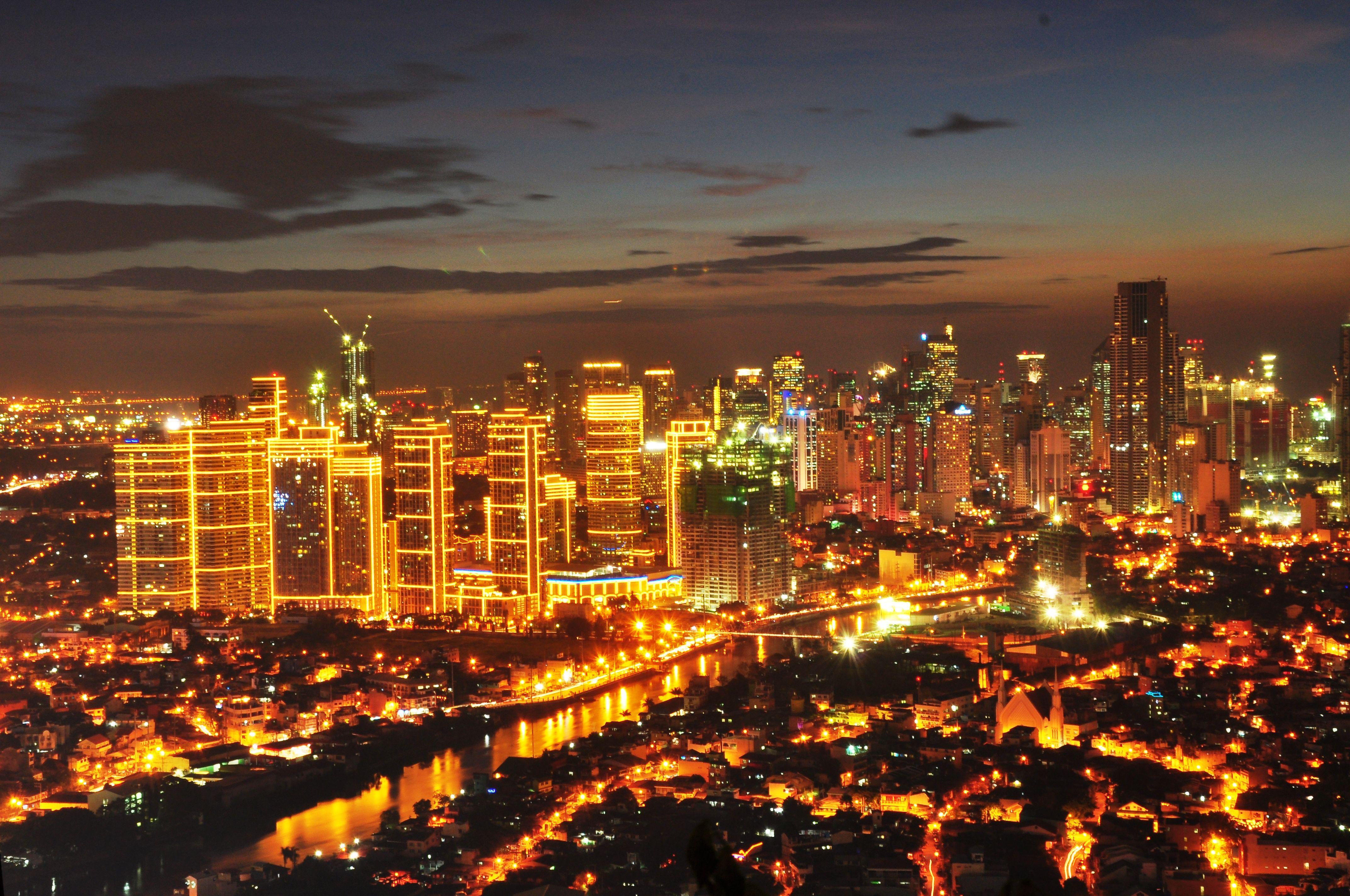 Manila Skyline Wallpapers Top Free Manila Skyline Backgrounds