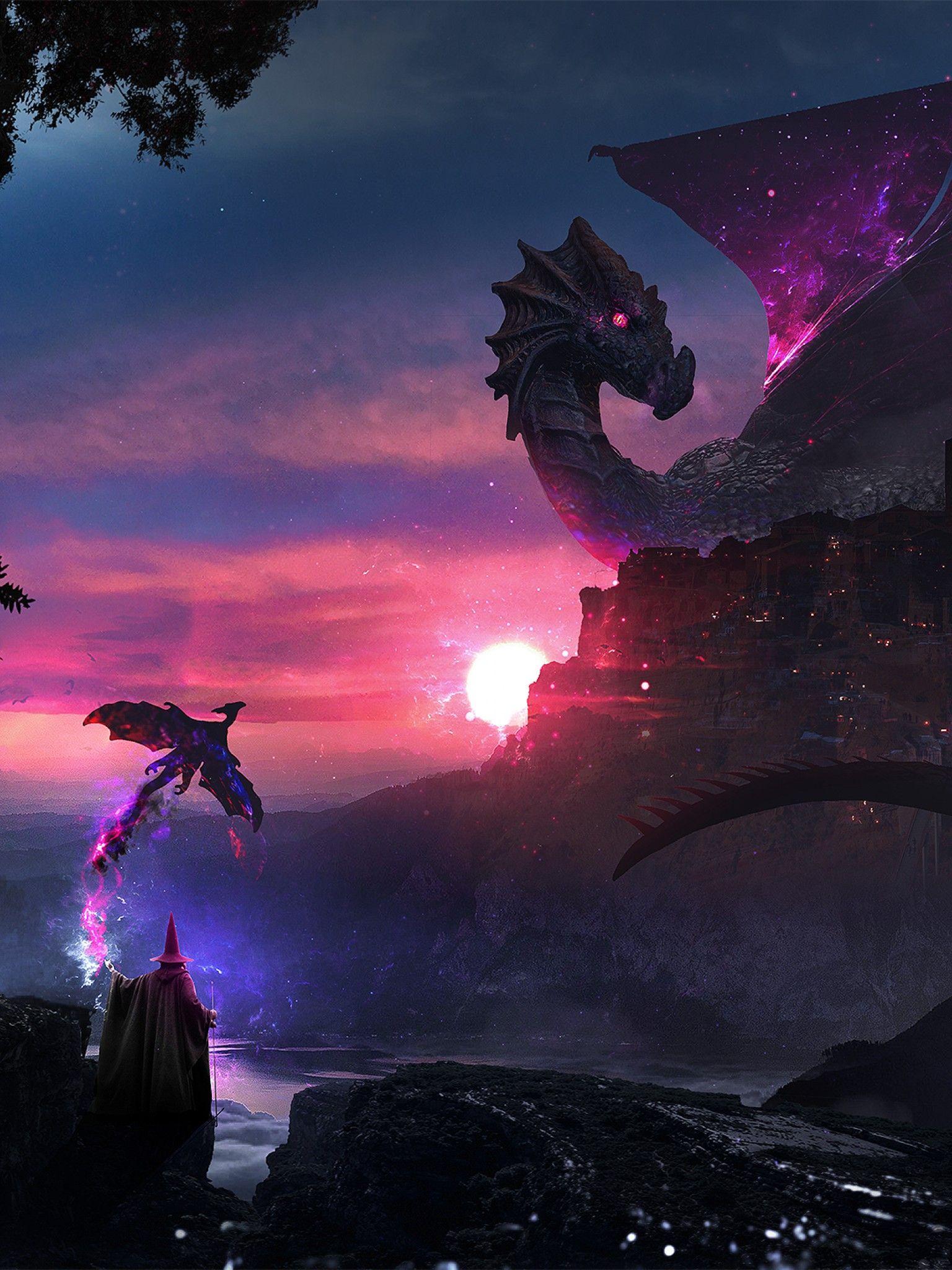 Dragon iPad Wallpapers Top Free Dragon iPad Backgrounds WallpaperAccess