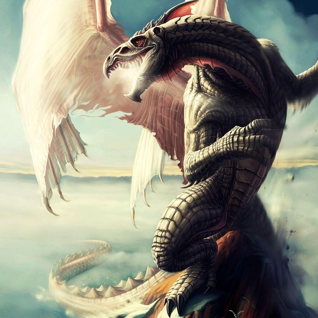 Dragon iPad Wallpapers Top Free Dragon iPad Backgrounds WallpaperAccess