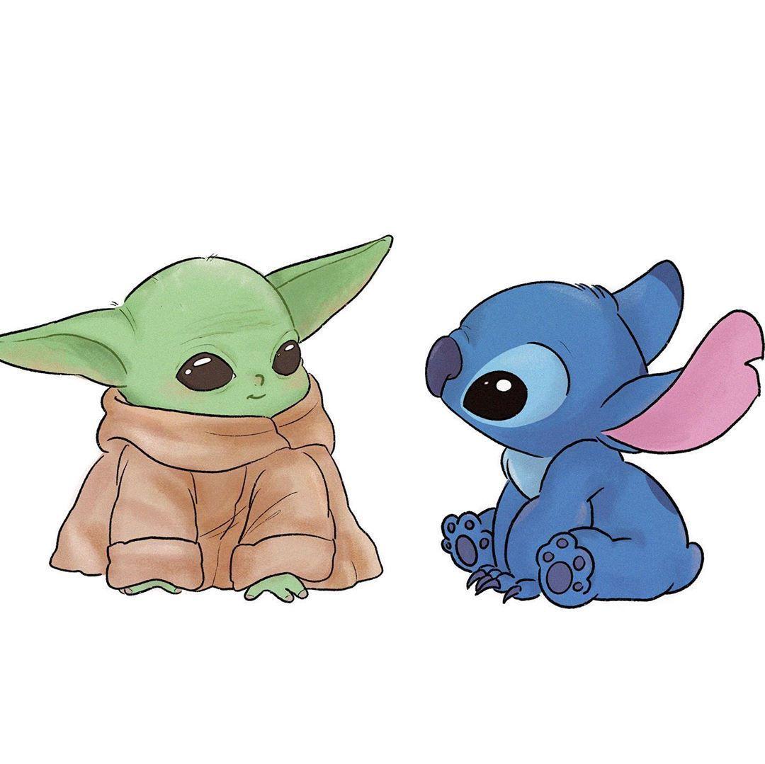 Baby Yoda Cartoon Wallpapers Top Free Baby Yoda Cartoon Backgrounds