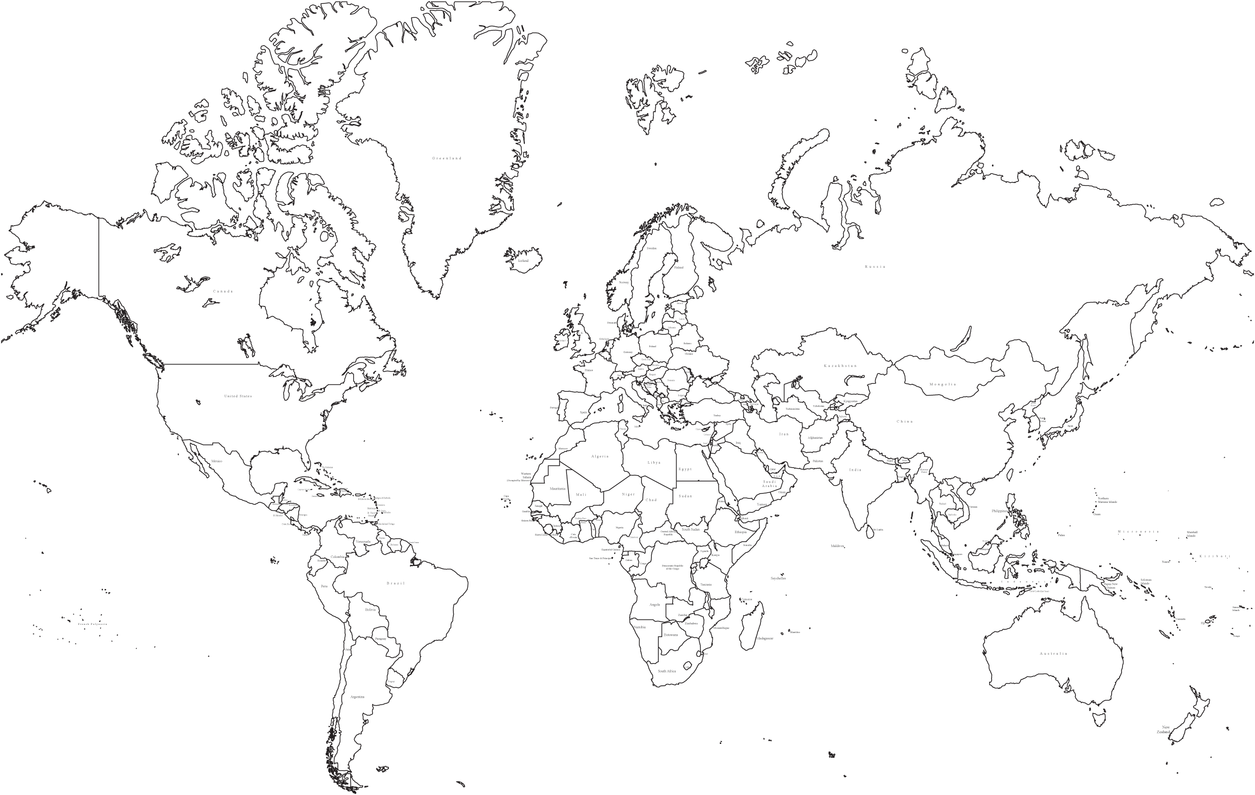 Black and White World Map Wallpapers Top Free Black and White World Map Backgrounds
