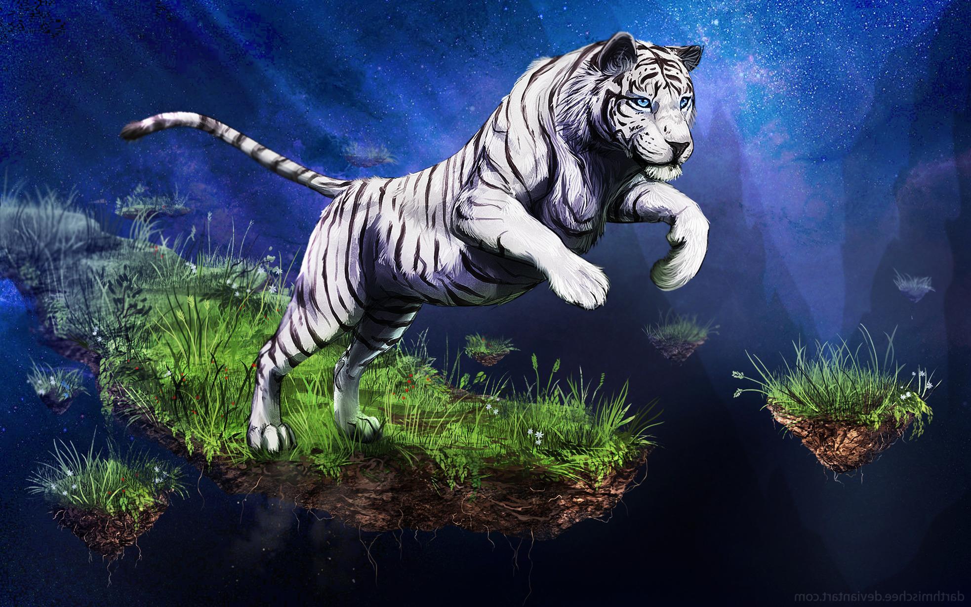 Anime White Tiger Wallpapers Top Free Anime White Tiger Backgrounds