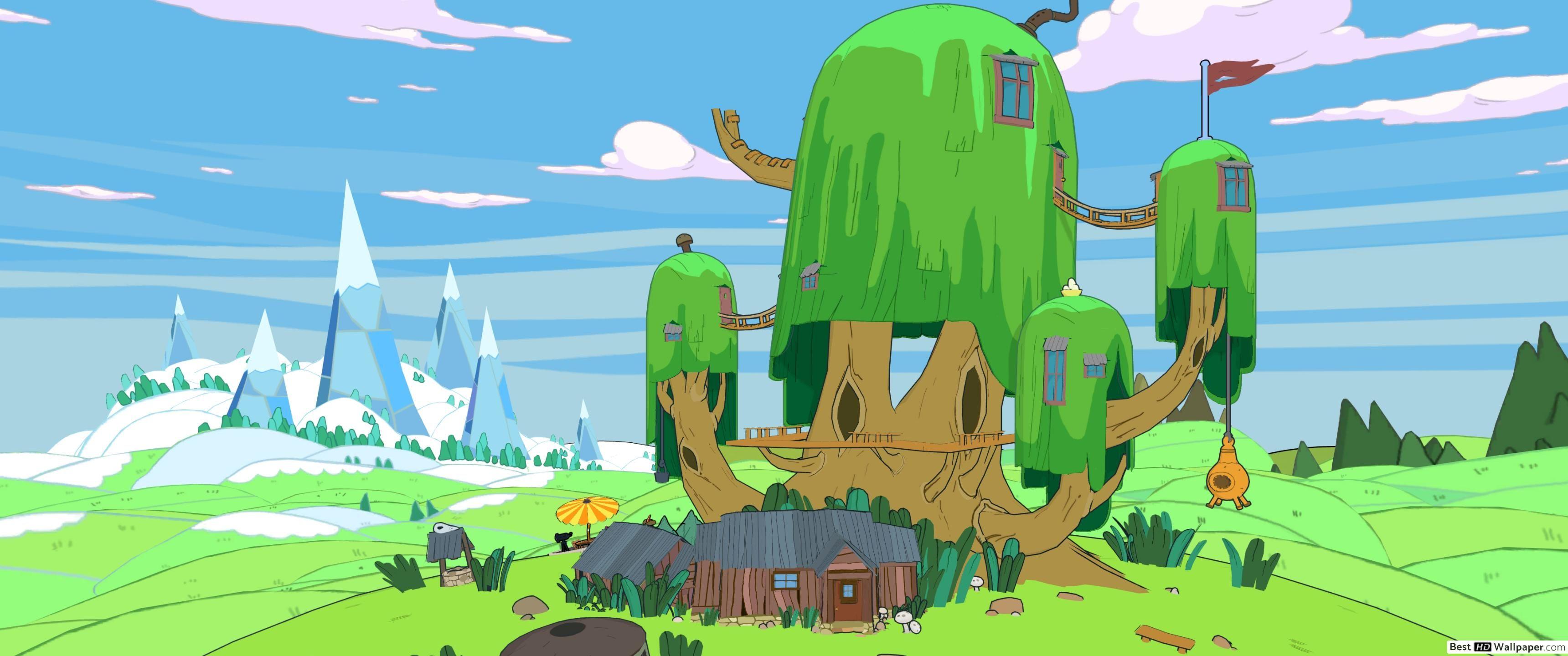Adventure Time Treehouse Wallpapers Top Free Adventure Time Treehouse