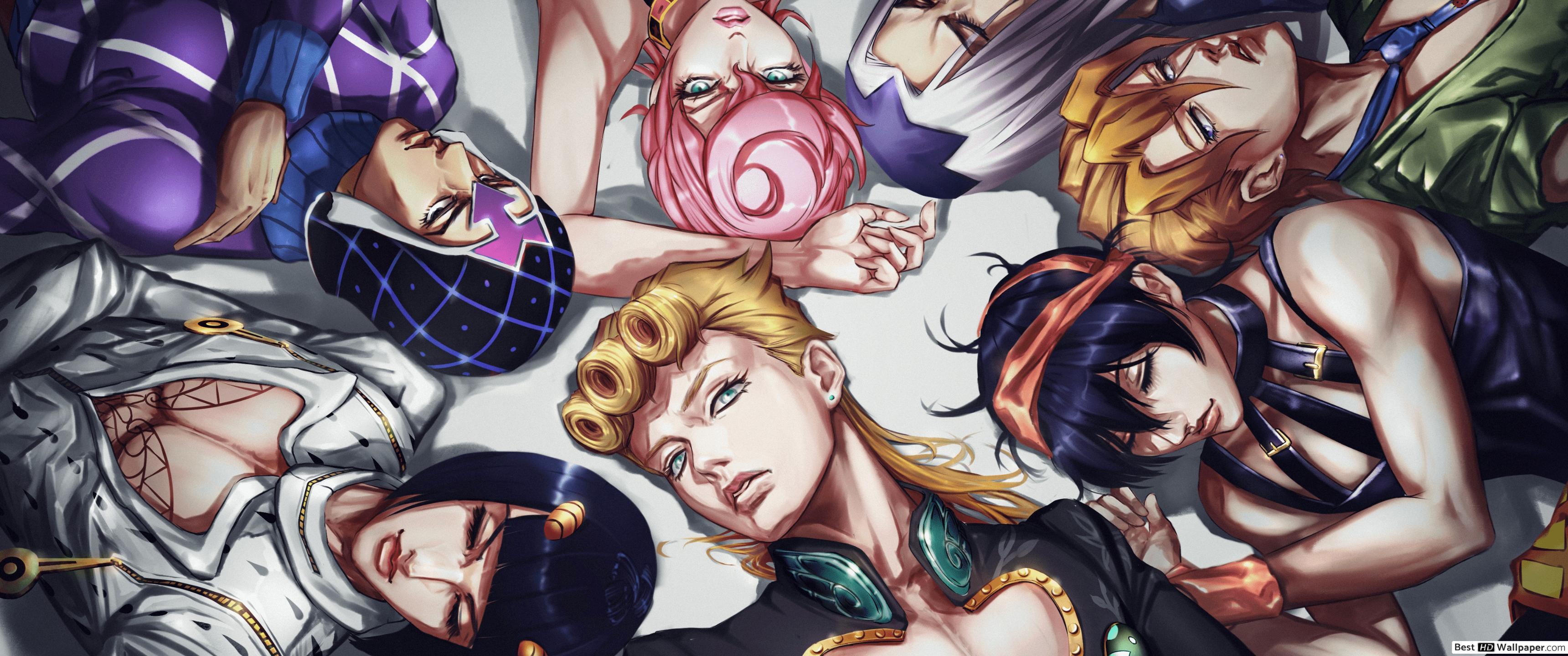 Jojo Golden Wind Wallpapers Top Free Jojo Golden Wind Backgrounds