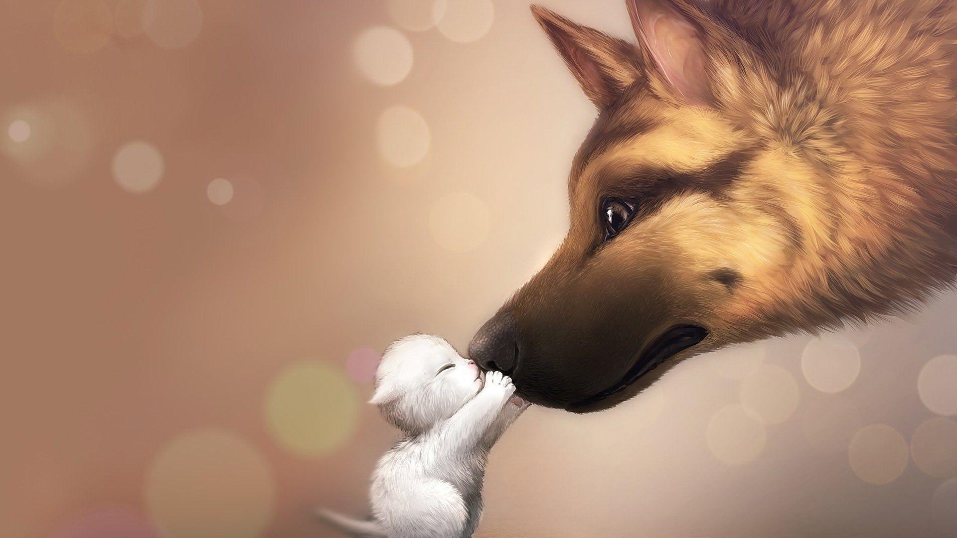 3D Dog Wallpapers Top Free 3D Dog Backgrounds WallpaperAccess