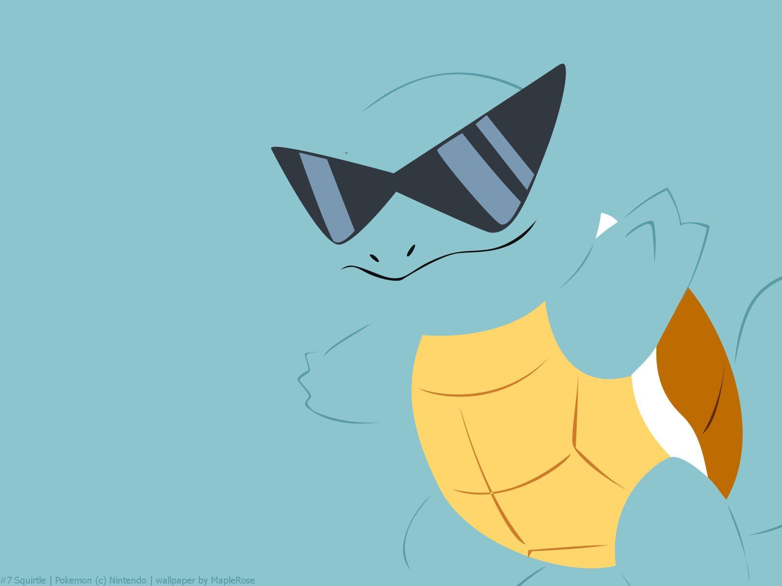Squirtle with Glasses Wallpapers Top Free Squirtle with Glasses Backgrounds WallpaperAccess