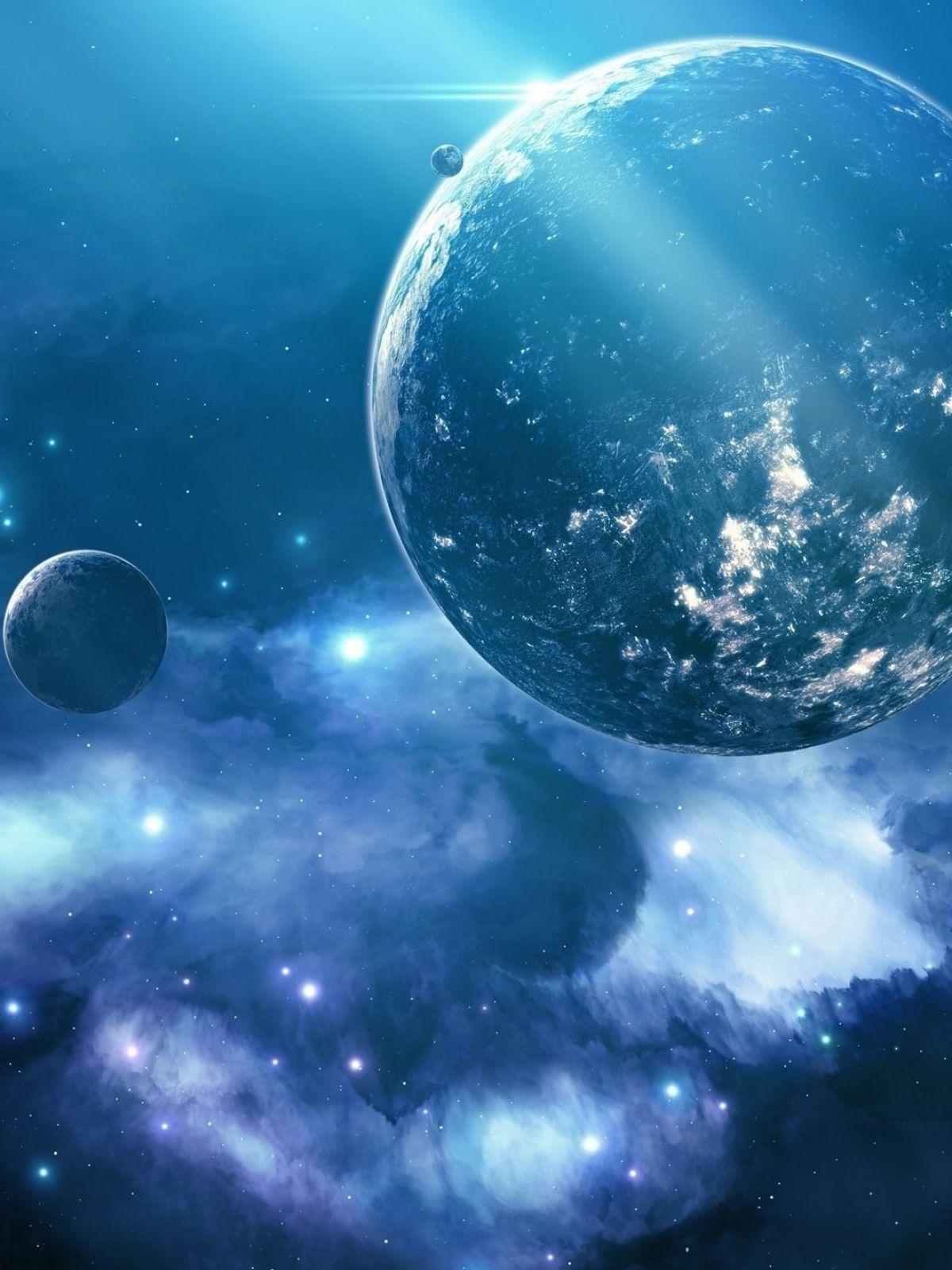 Galaxy Blue Background 9 Wildly Colored Galactic HD Wallpapers at