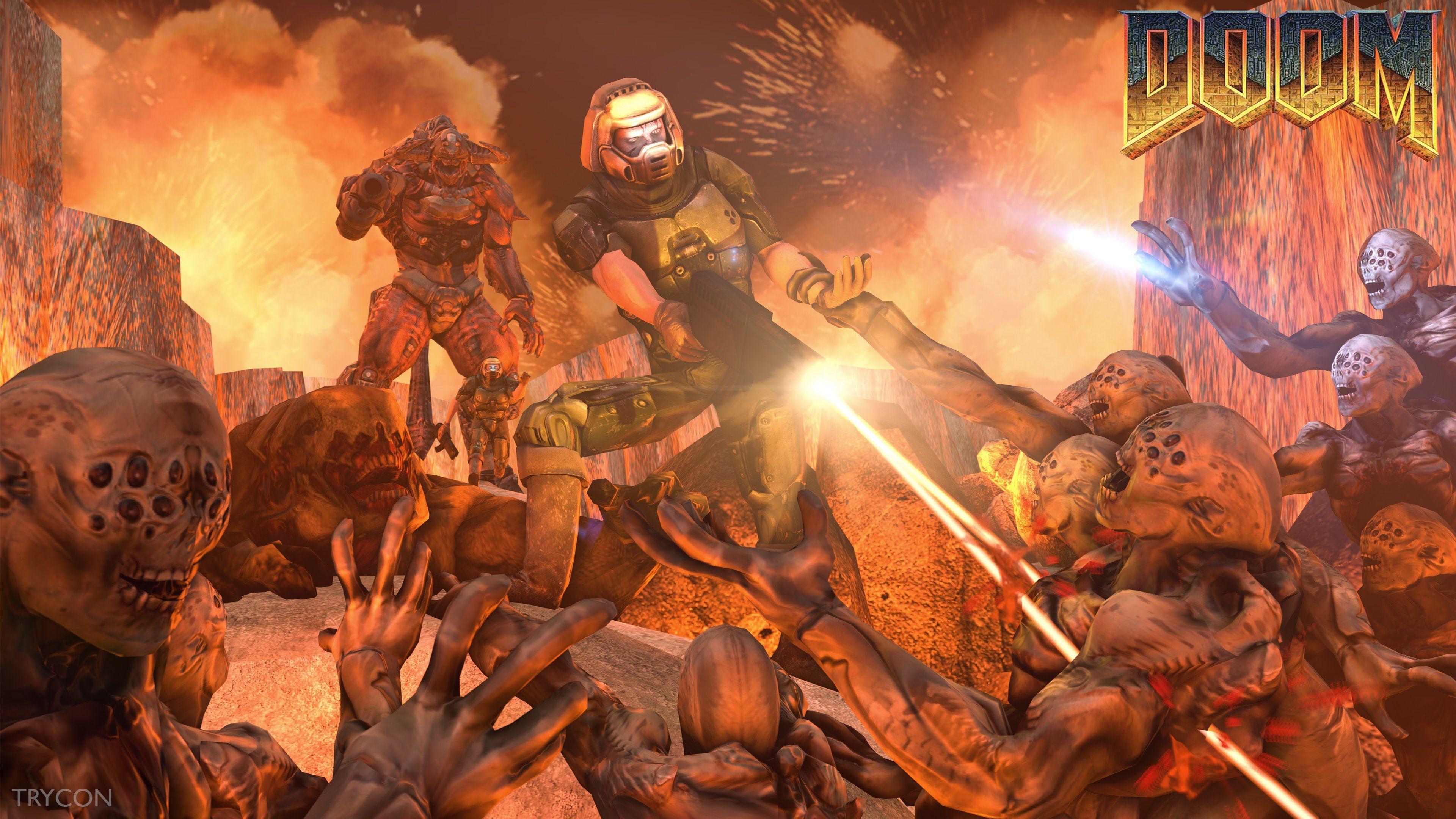 Doom 1 Wallpapers Top Free Doom 1 Backgrounds WallpaperAccess