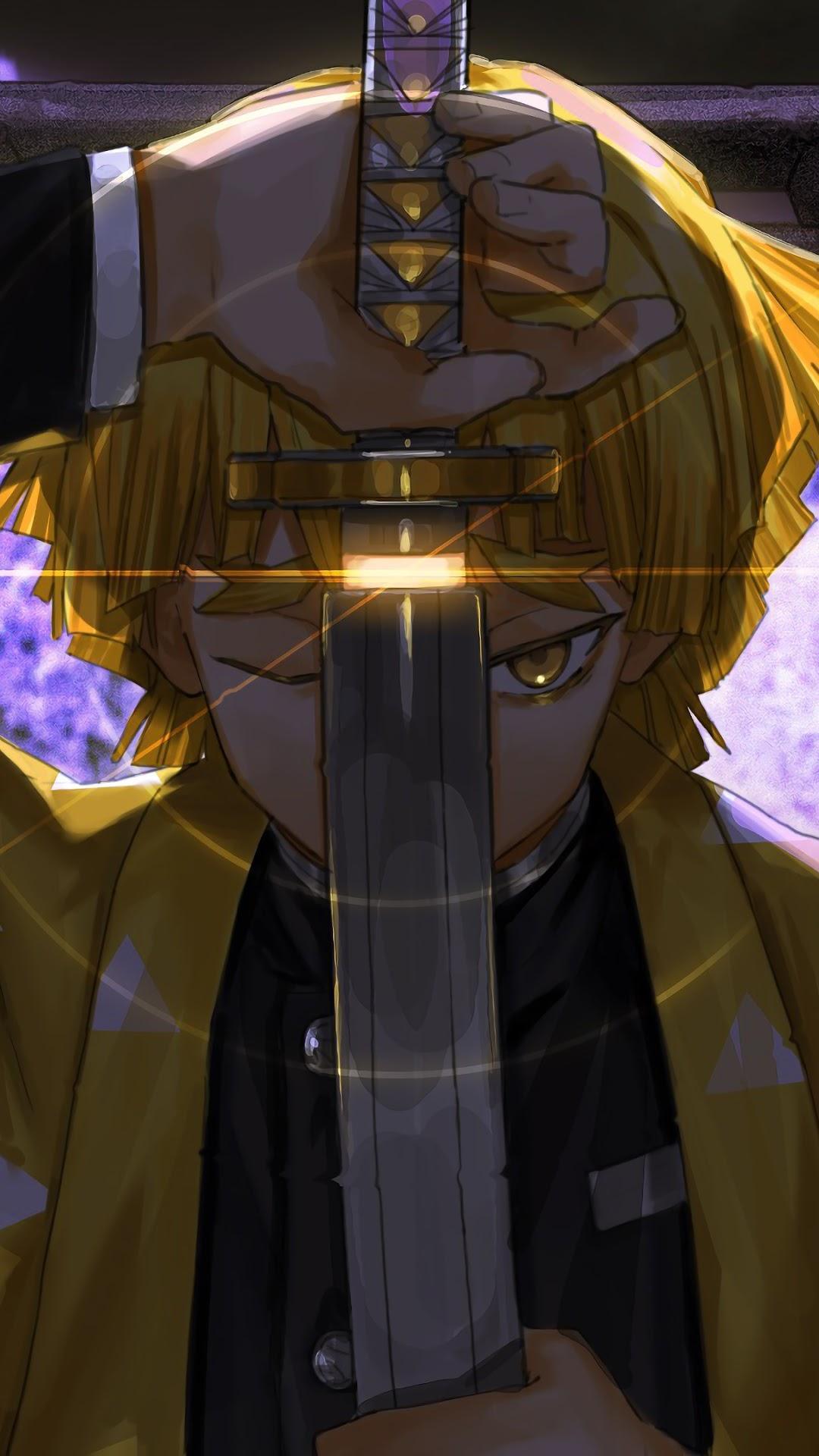 Demon Slayer Zenitsu iPhone Wallpapers Top Free Demon Slayer Zenitsu