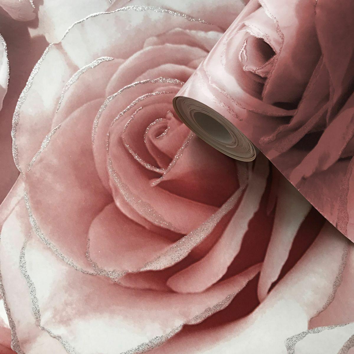 Pink Rose Glitter Wallpapers Top Free Pink Rose Glitter Backgrounds
