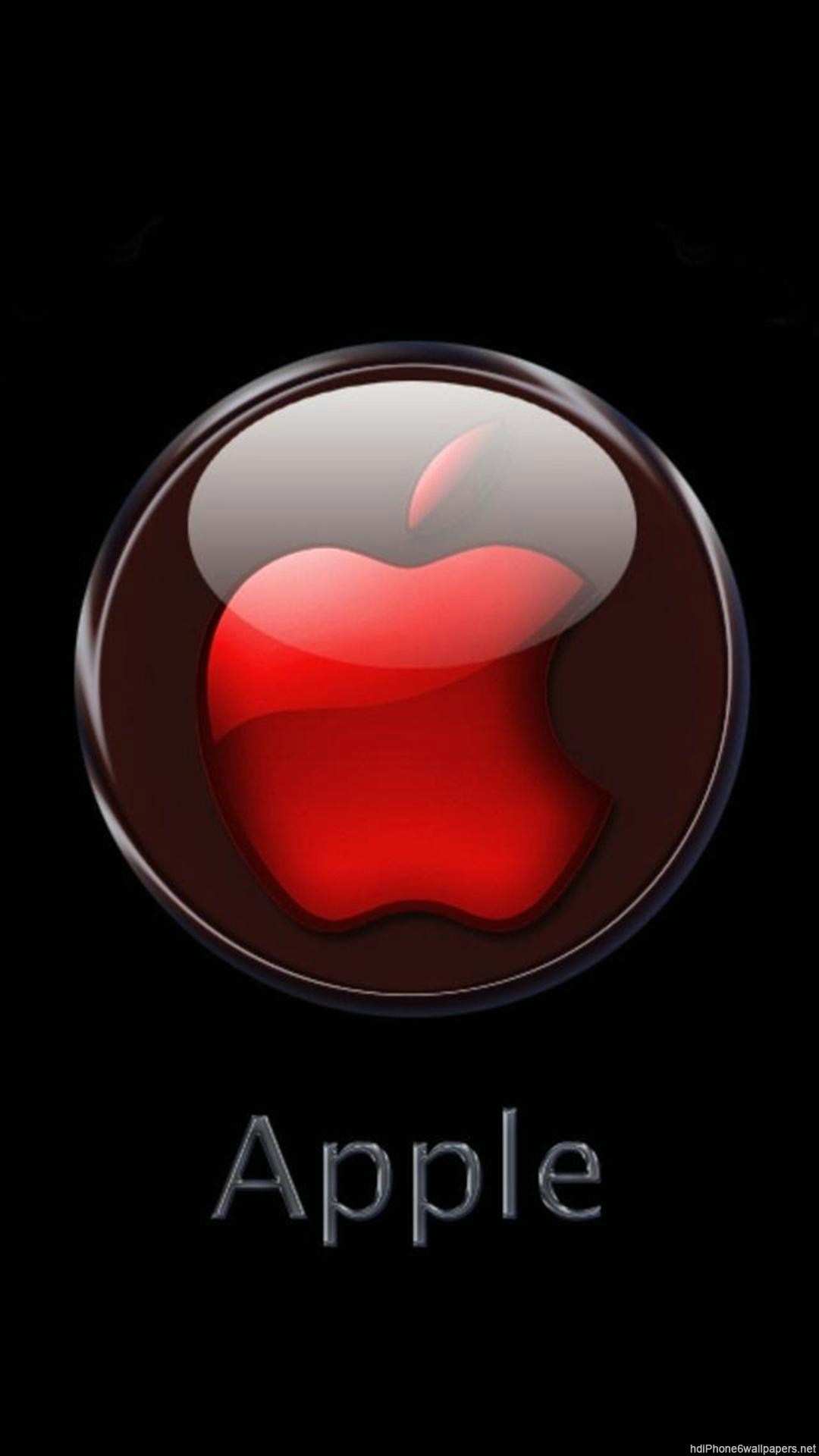 Red Apple Logo iPhone 6 Wallpapers Top Free Red Apple Logo iPhone 6