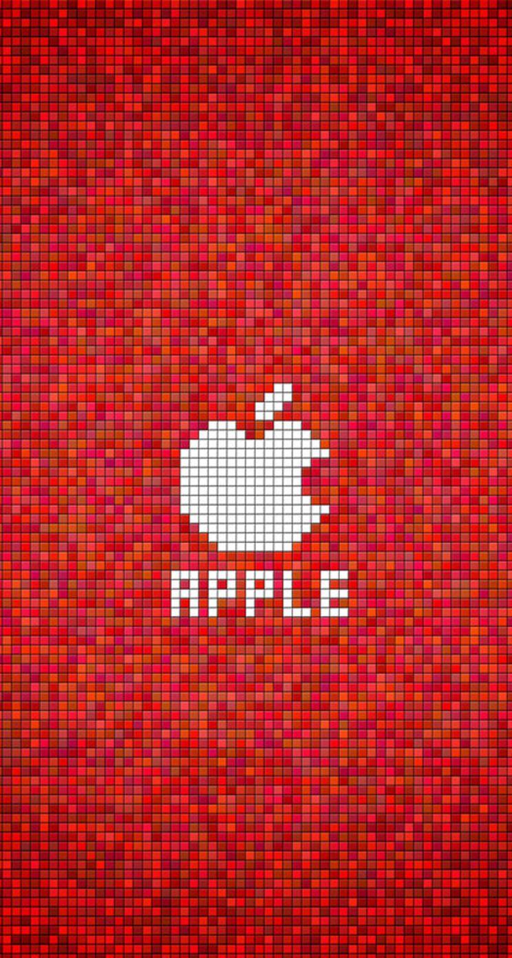 Red Apple Logo iPhone 6 Wallpapers Top Free Red Apple Logo iPhone 6