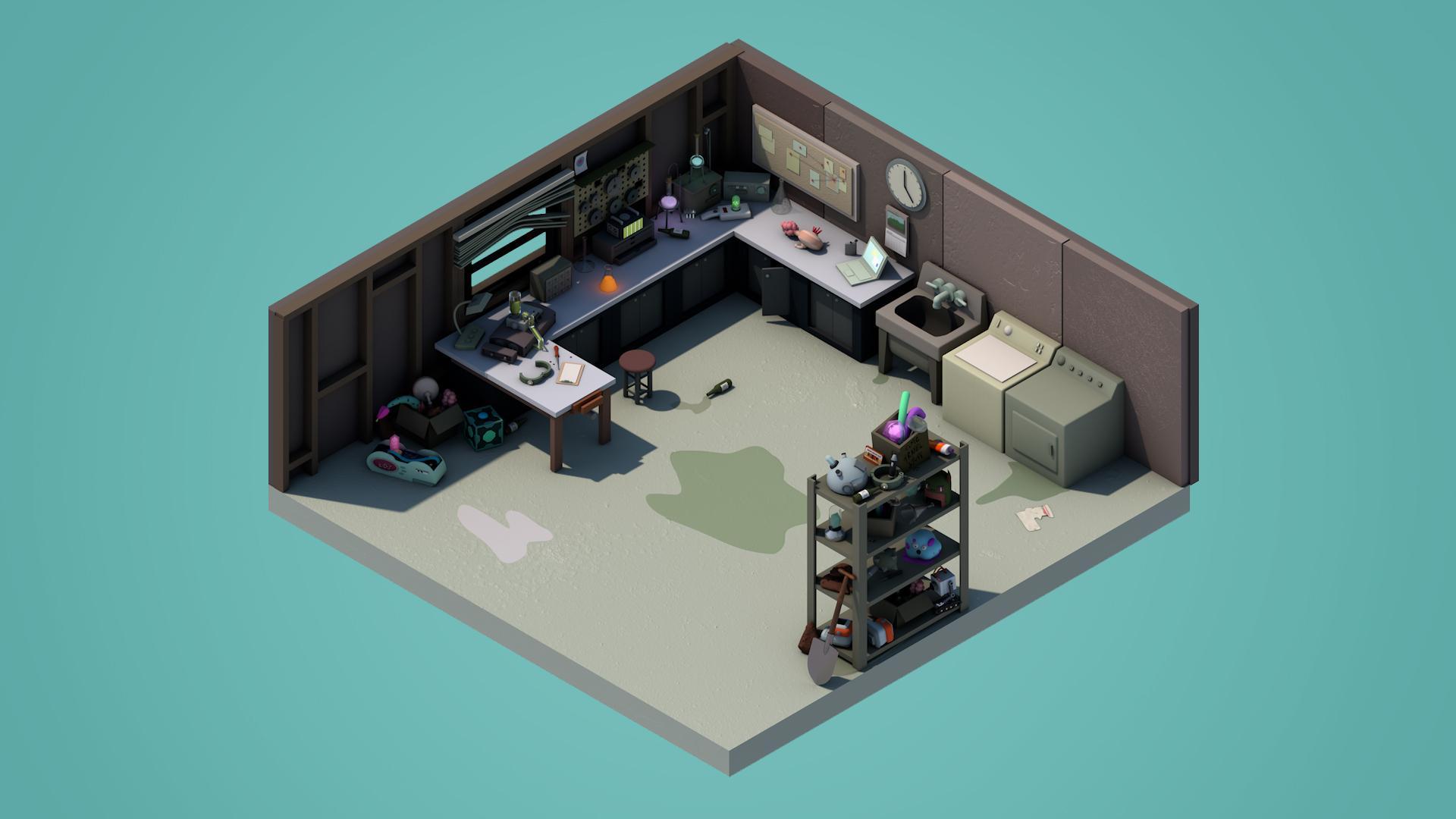 Rick and Morty Garage Wallpapers Top Free Rick and Morty Garage