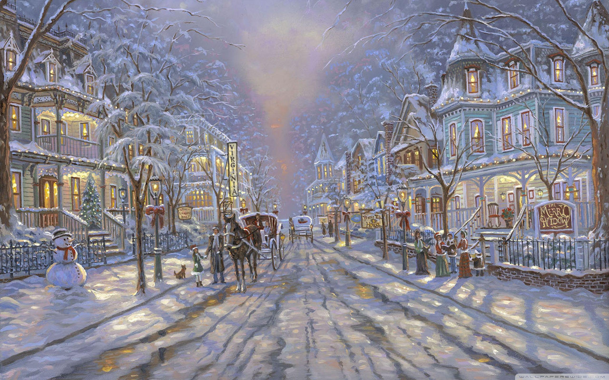 Winter Painting Wallpapers Top Free Winter Painting Backgrounds