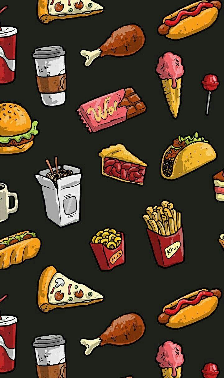 Kawaii Fast Food Wallpapers Top Free Kawaii Fast Food Backgrounds