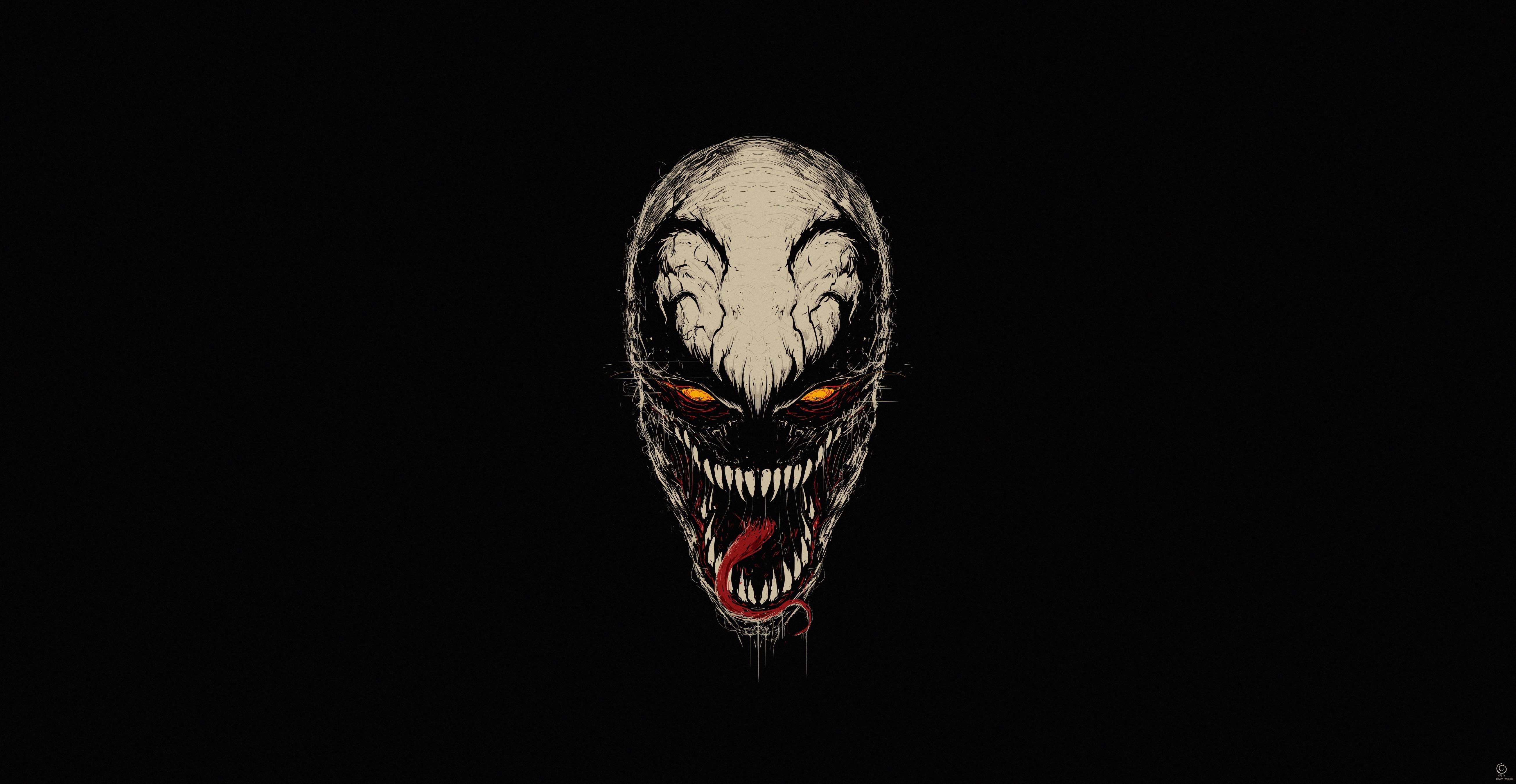Venom Neon Wallpapers Top Free Venom Neon Backgrounds WallpaperAccess