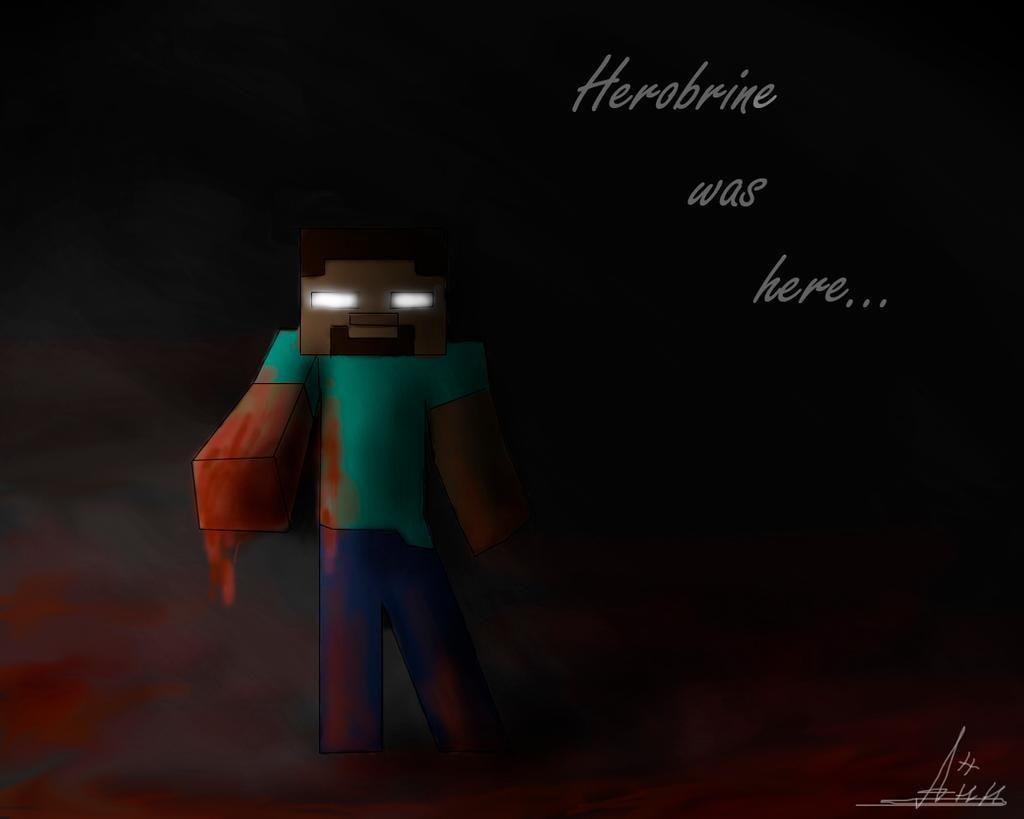 Herobrine Minecraft Wallpaper