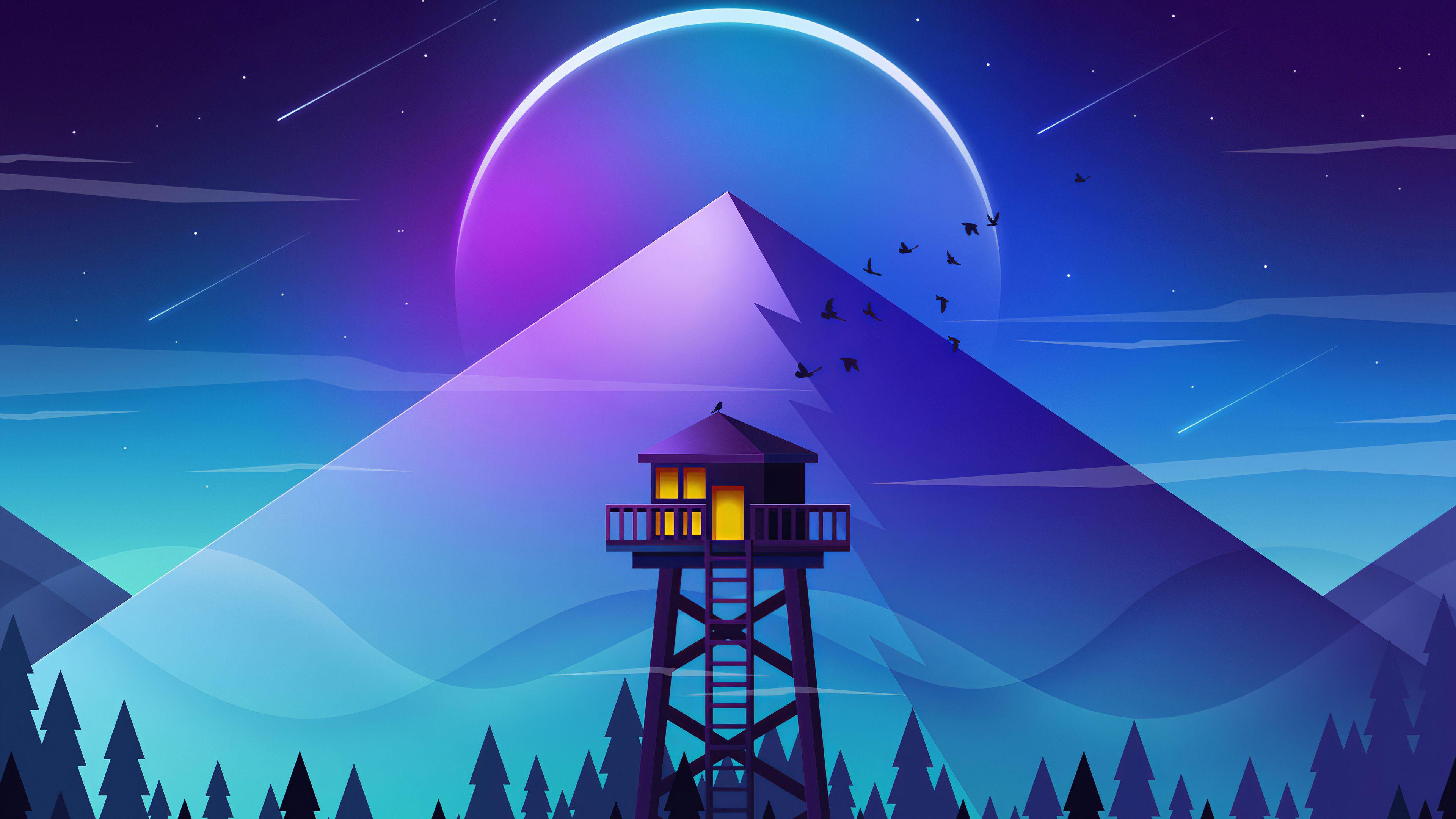 Minimalist Firewatch Wallpapers Top Free Minimalist Firewatch