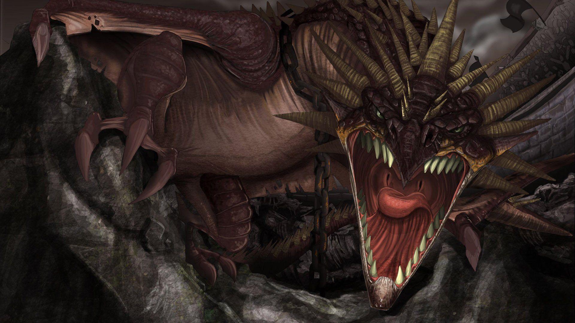 Scary Dragon Wallpapers Top Free Scary Dragon Backgrounds