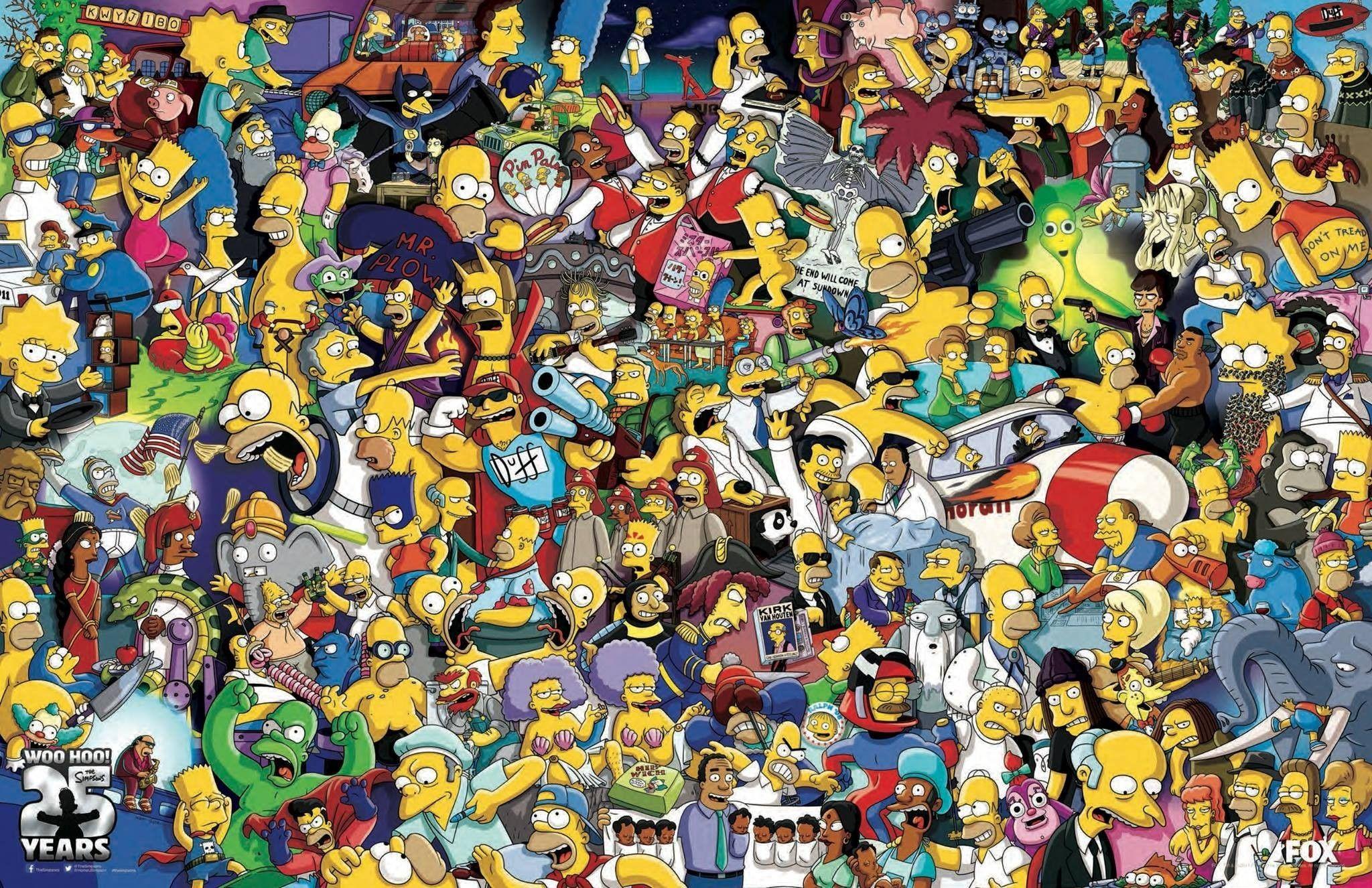 Simpsons 4K Wallpapers Top Free Simpsons 4K Backgrounds WallpaperAccess