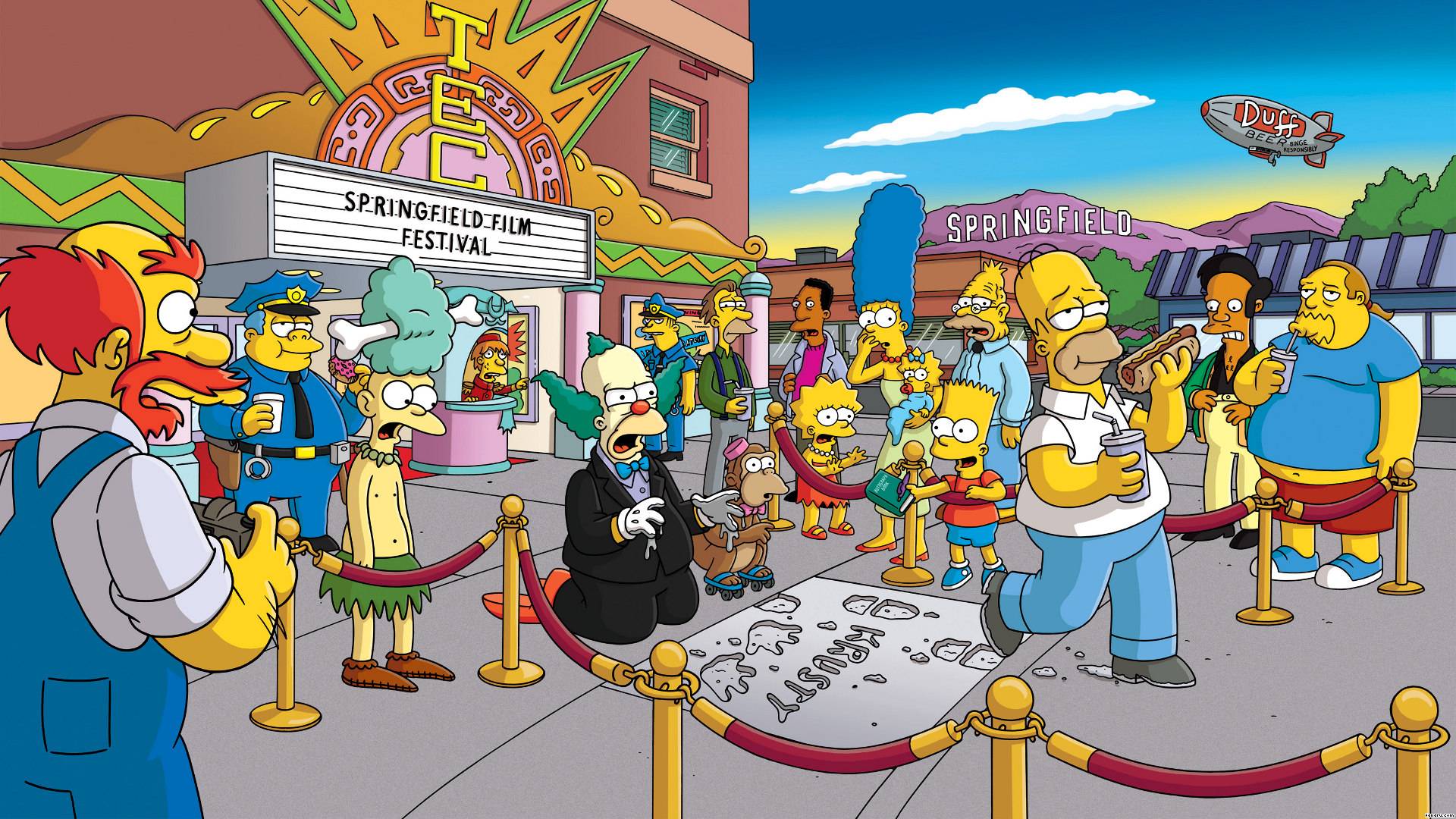 Simpsons Wallpapers Top Free Simpsons Backgrounds WallpaperAccess