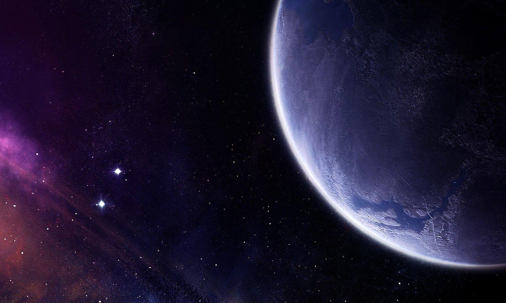 Galaxy Moon Wallpapers Top Free Galaxy Moon Backgrounds WallpaperAccess