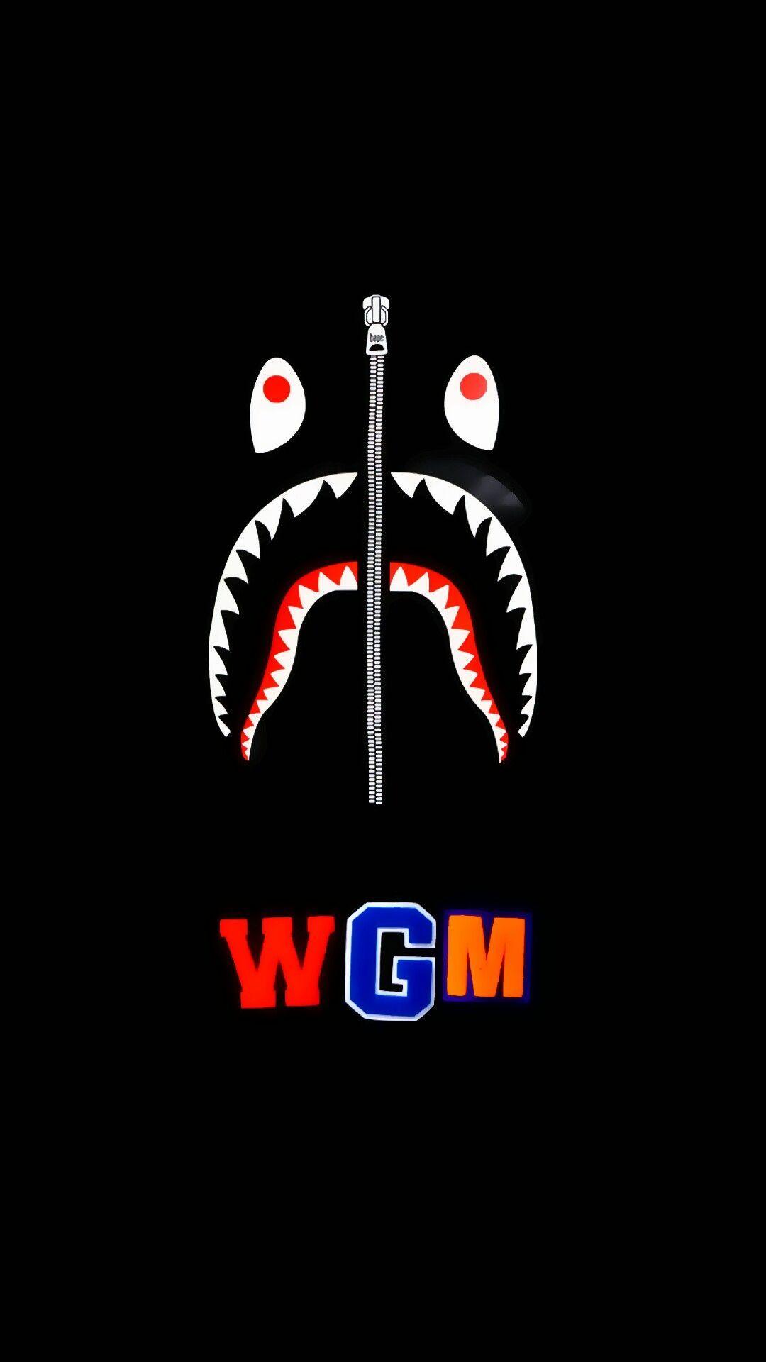 Shark BAPE iPhone Wallpapers Top Free Shark BAPE iPhone Backgrounds