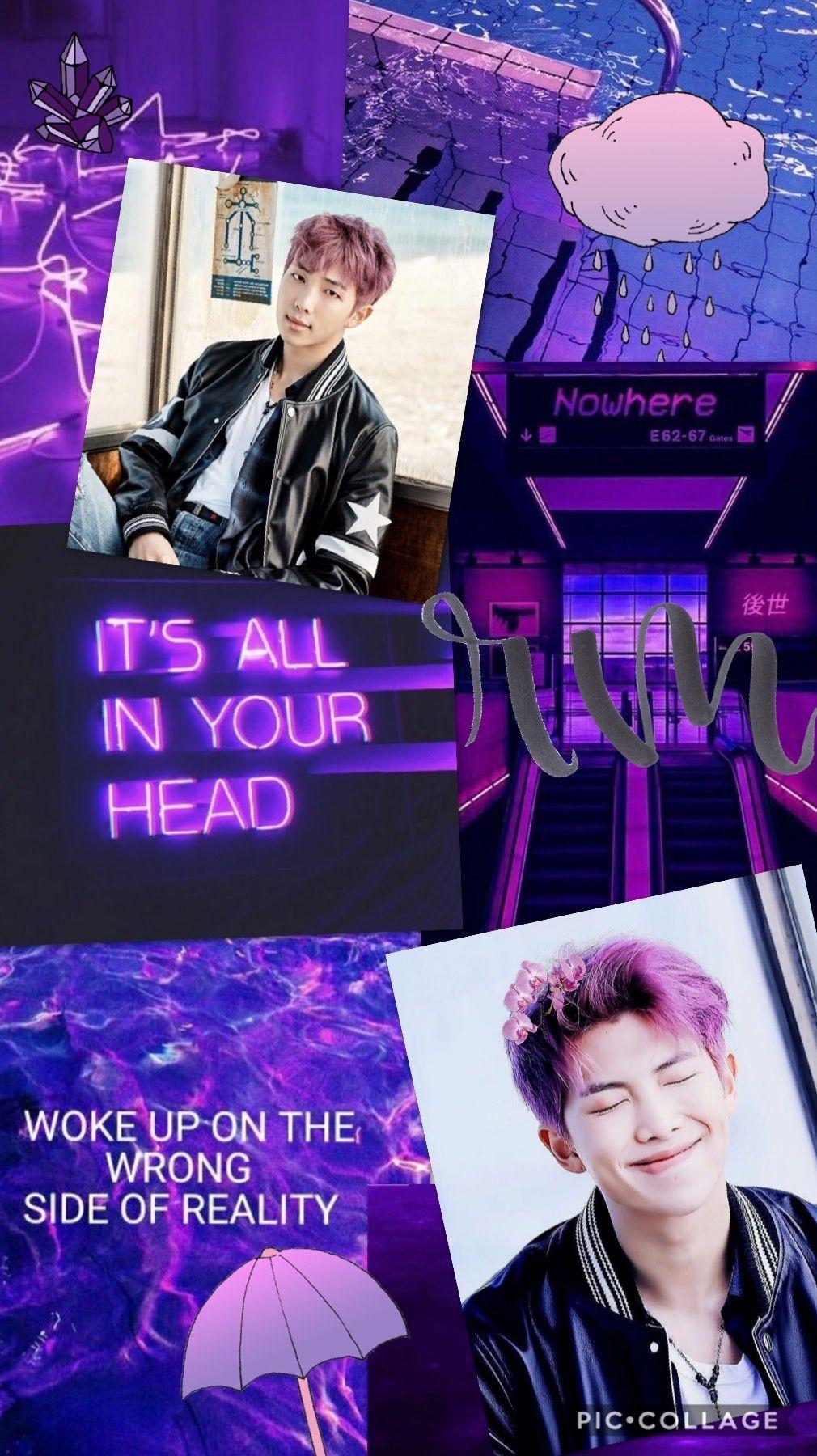 Rap Monster Aesthetic Wallpapers Top Free Rap Monster Aesthetic