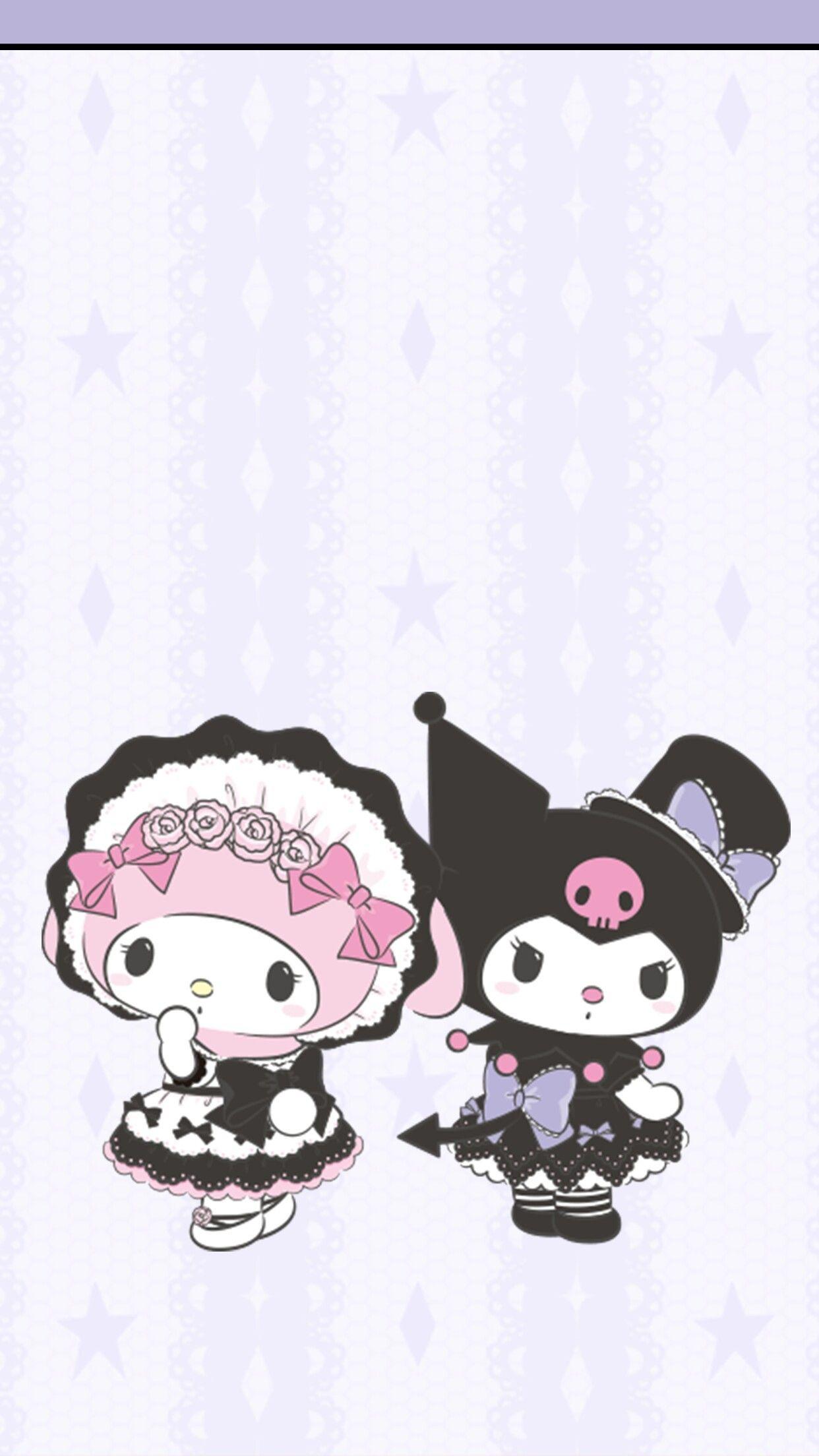 Melody and Kuromi Wallpapers Top Free Melody and Kuromi Backgrounds