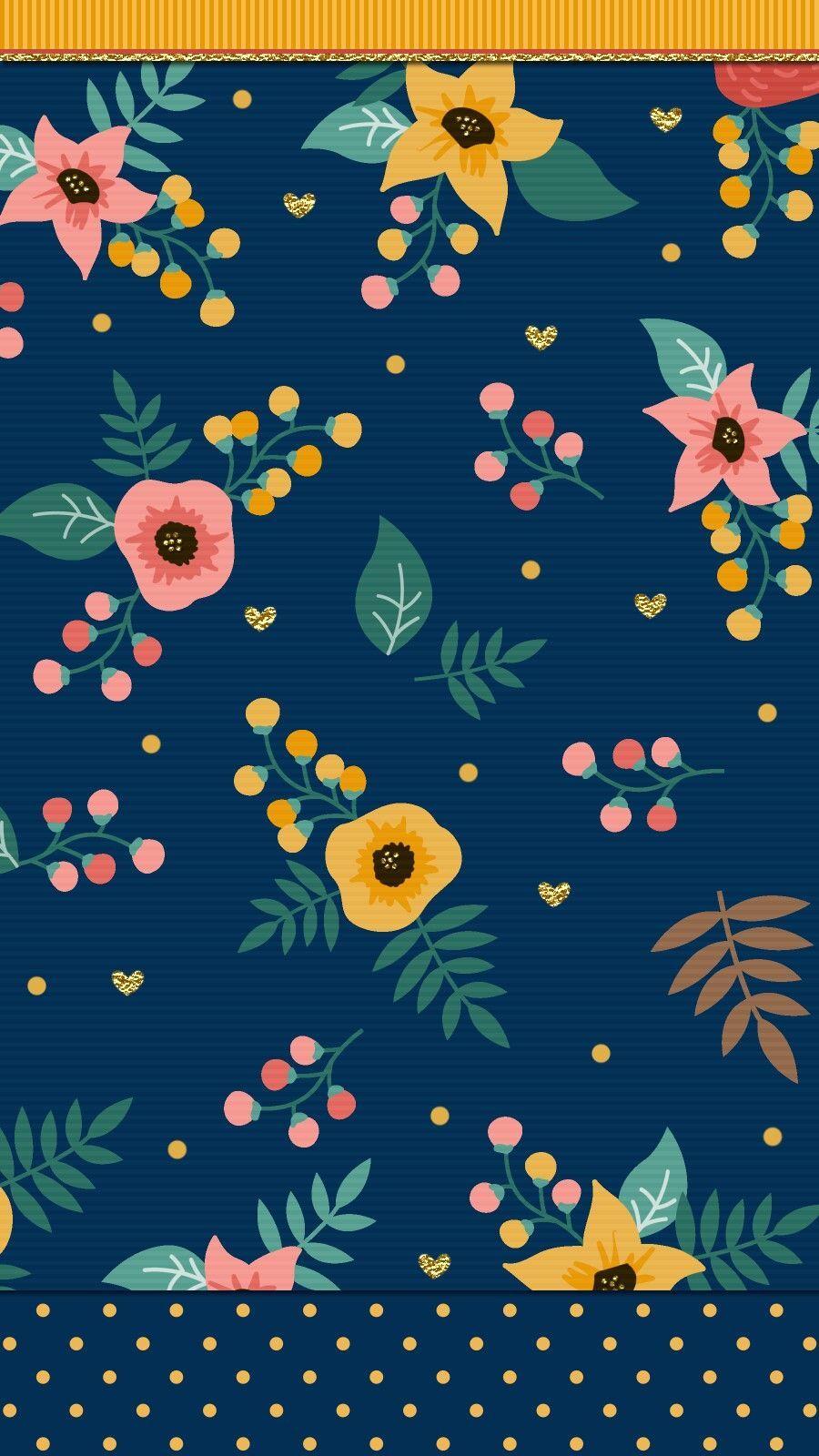 Blue and Yellow Floral Wallpapers Top Free Blue and Yellow Floral