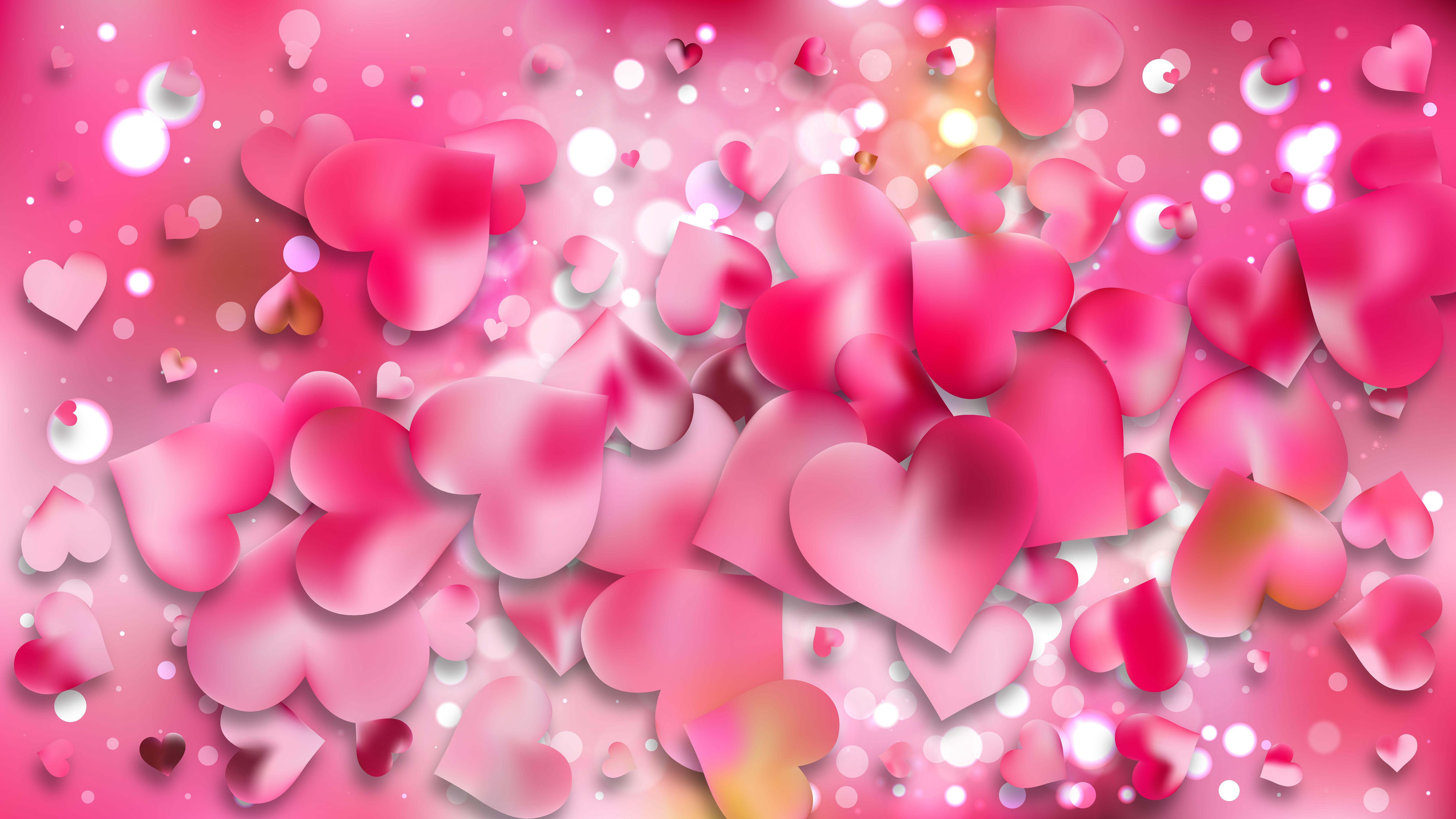 White and Pink Heart Wallpapers Top Free White and Pink Heart