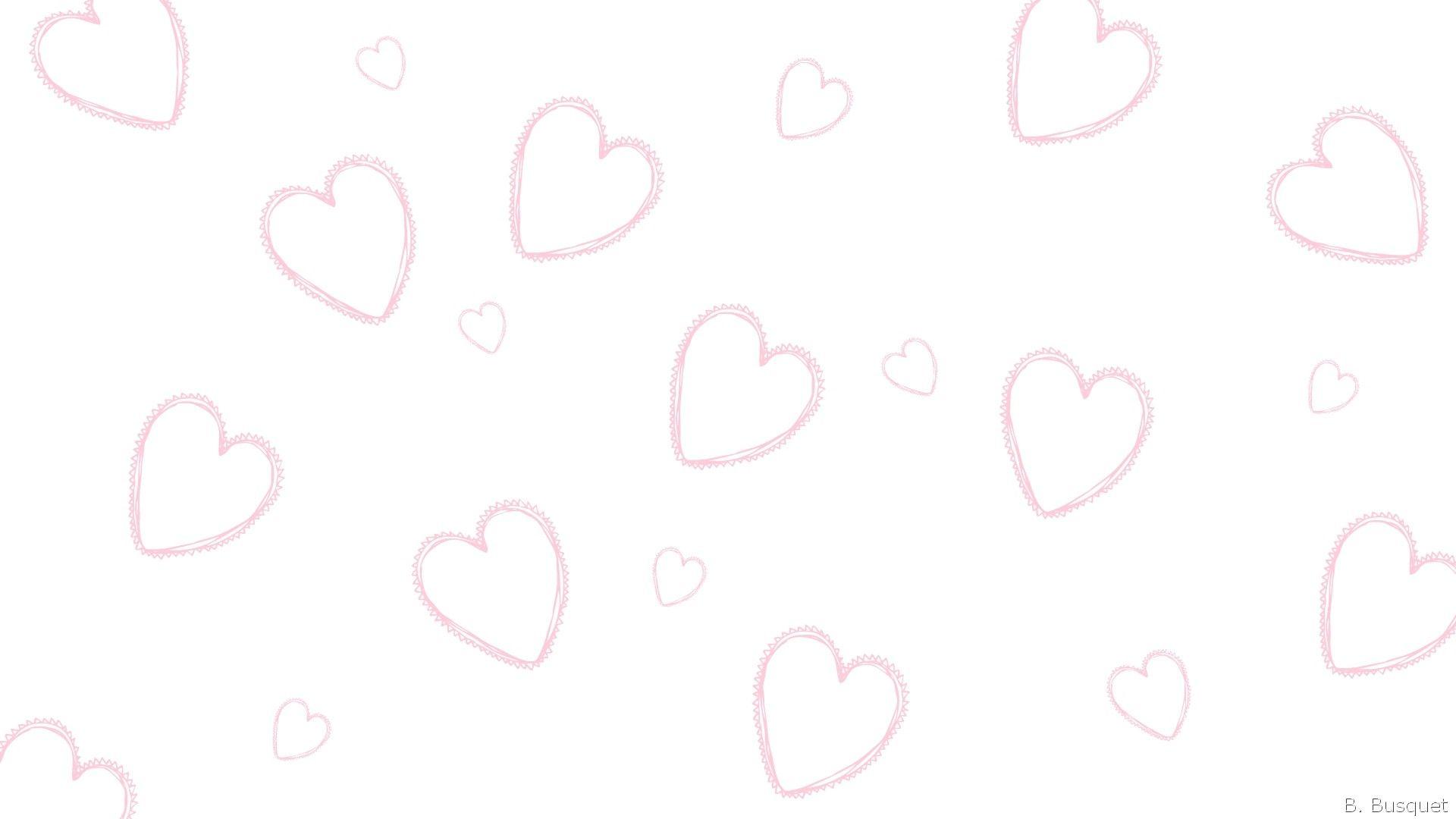 White and Pink Heart Wallpapers Top Free White and Pink Heart