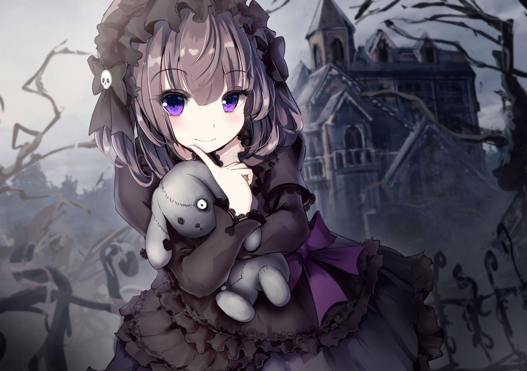 Cute Anime Girls Gothic Wallpapers Top Free Cute Anime Girls Gothic