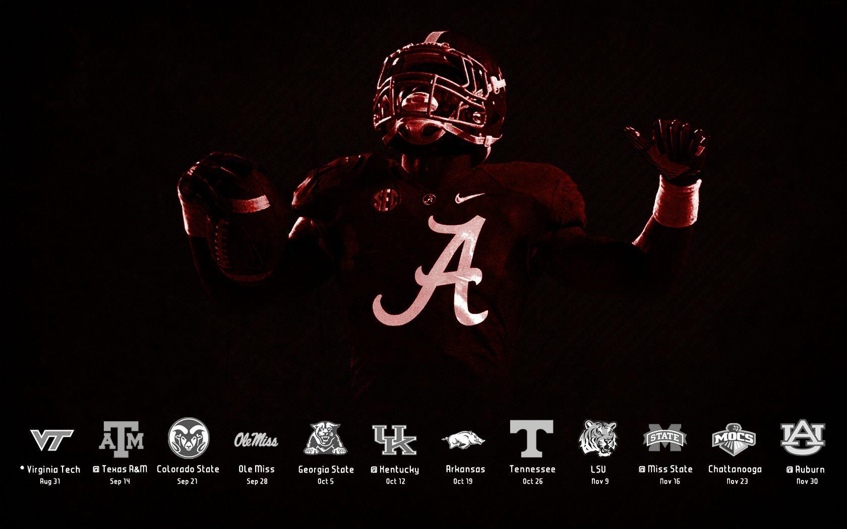 Alabama Football Zoom Background