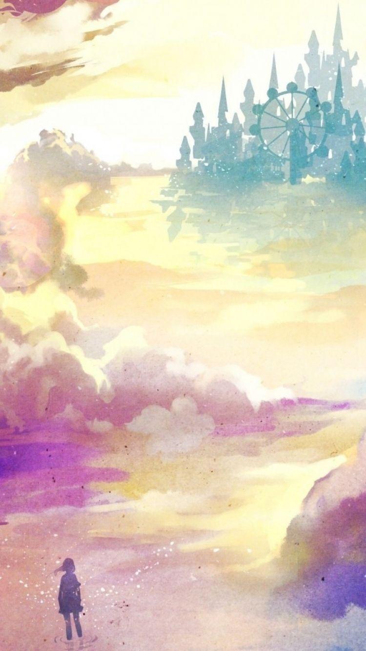 Anime Watercolor Wallpapers Top Free Anime Watercolor Backgrounds