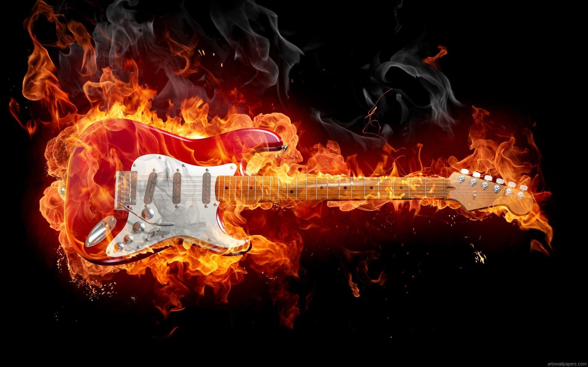 Rock Guitar Wallpapers Top Free Rock Guitar Backgrounds WallpaperAccess